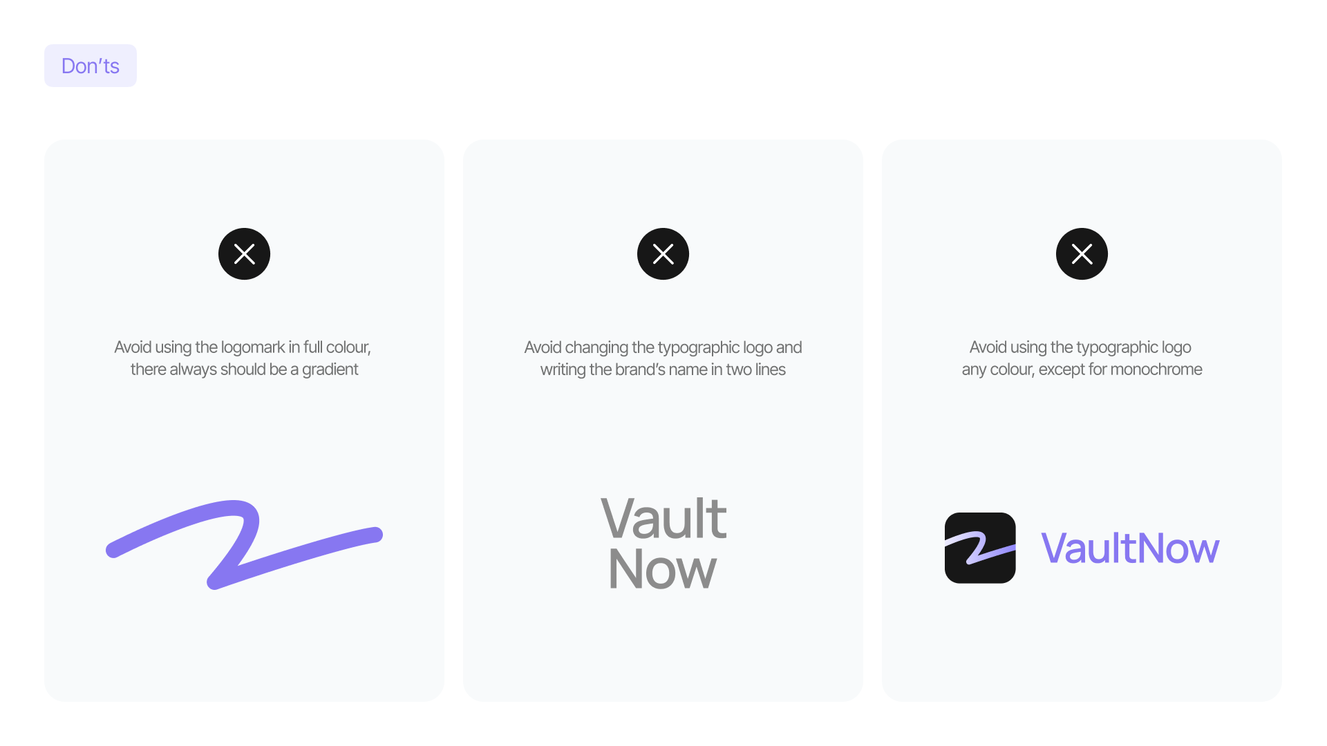 VaultNow | Brand Identity — Изображение №15 — Брендинг на Dprofile