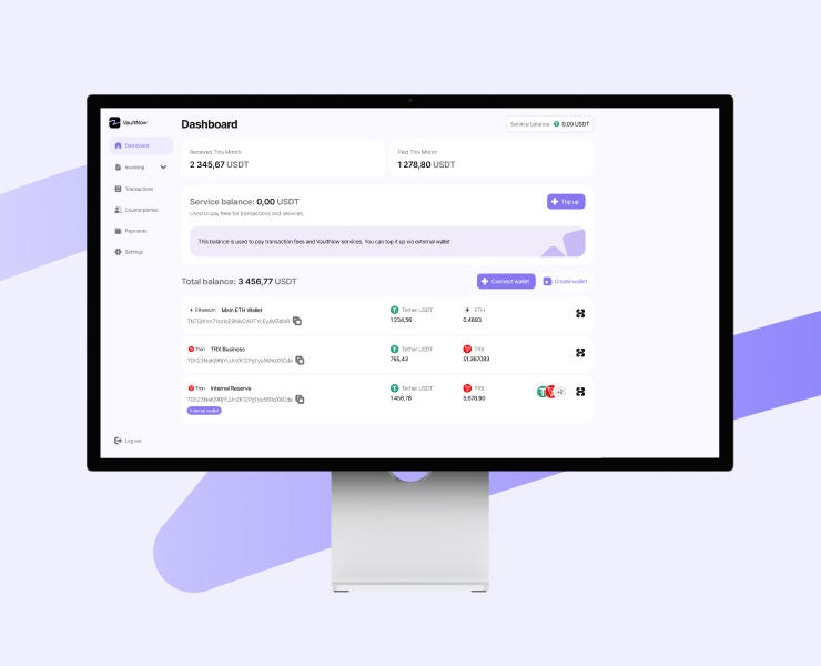 VaultNow | Brand Identity — Брендинг на Dprofile