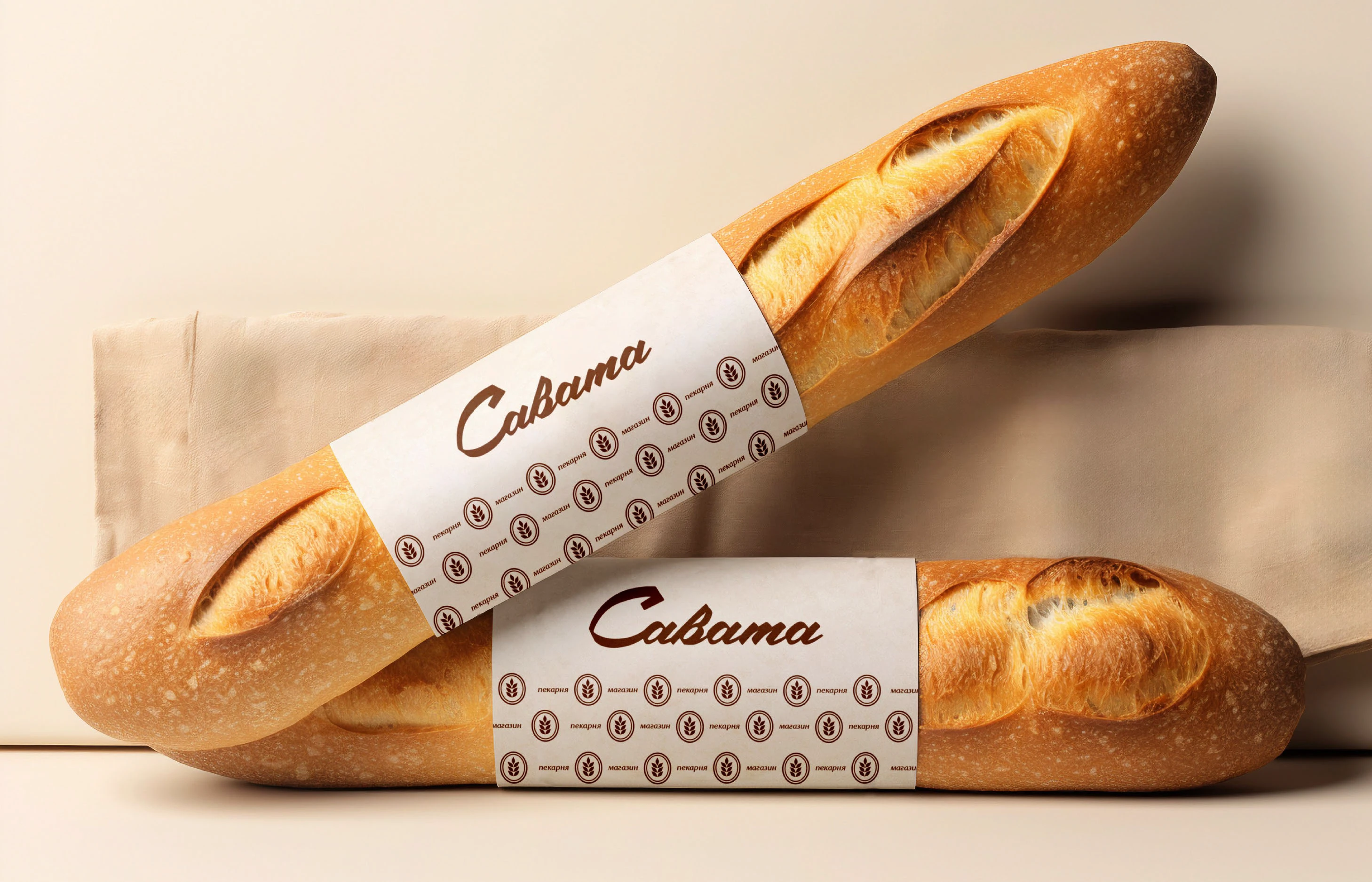 Craft Bakery Brand Identity/ Пекарня - Логотип+Брендинг — Изображение №8 — Брендинг, Графика на Dprofile