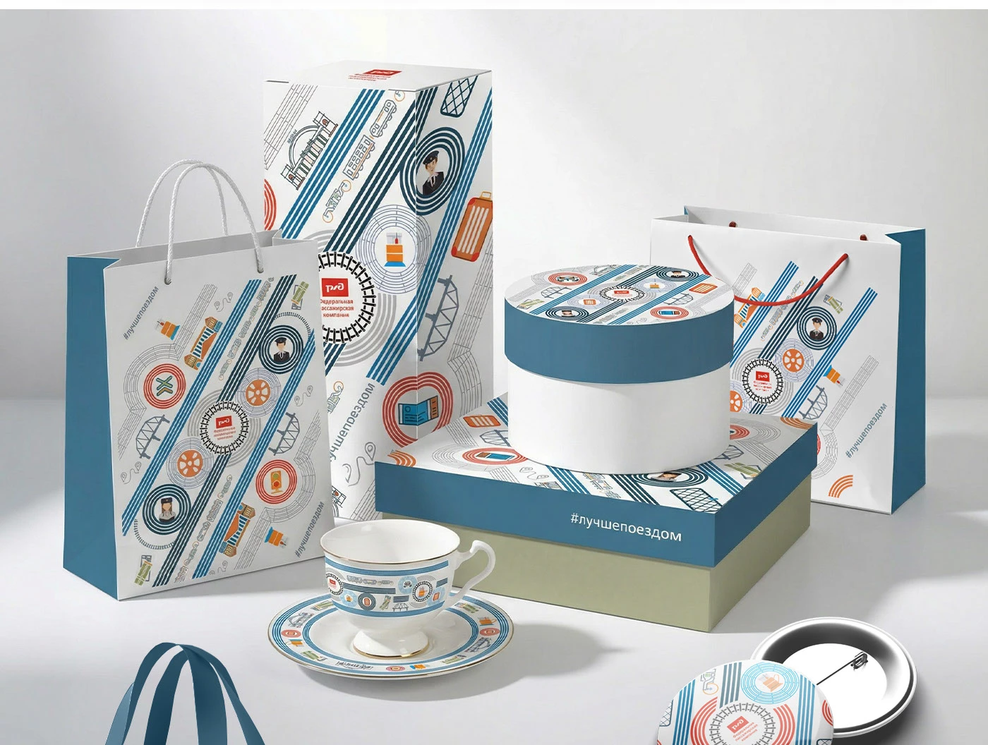 Оформление сувенирной продукции для компании «ФПК» — Изображение №3 — Брендинг на Dprofile