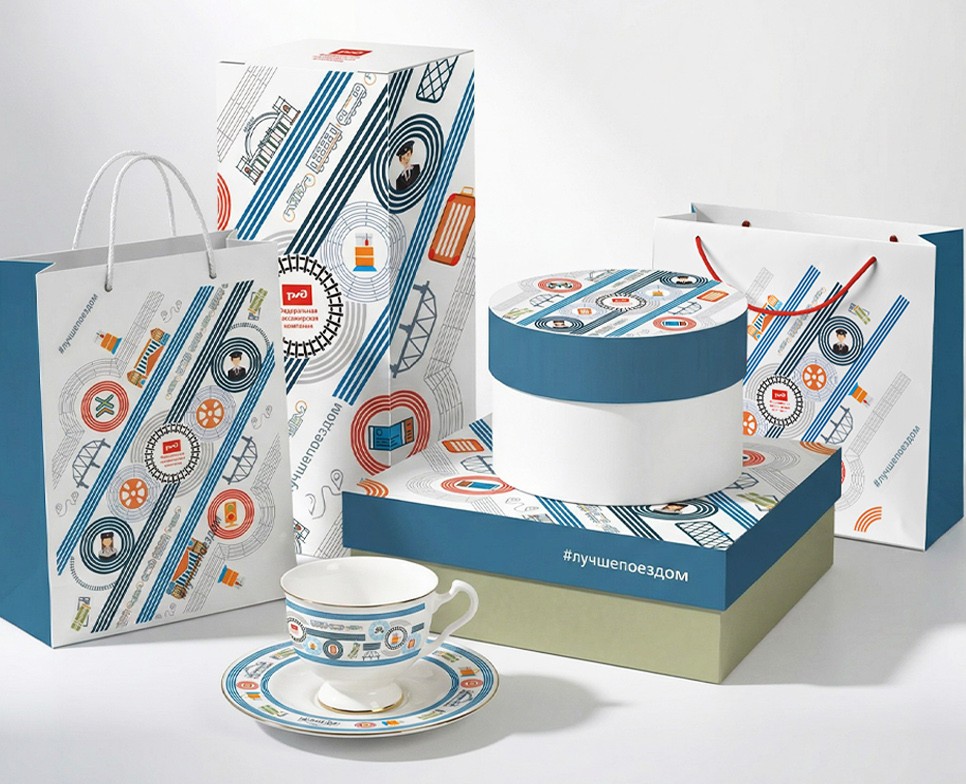 Оформление сувенирной продукции для компании «ФПК» — Брендинг на Dprofile