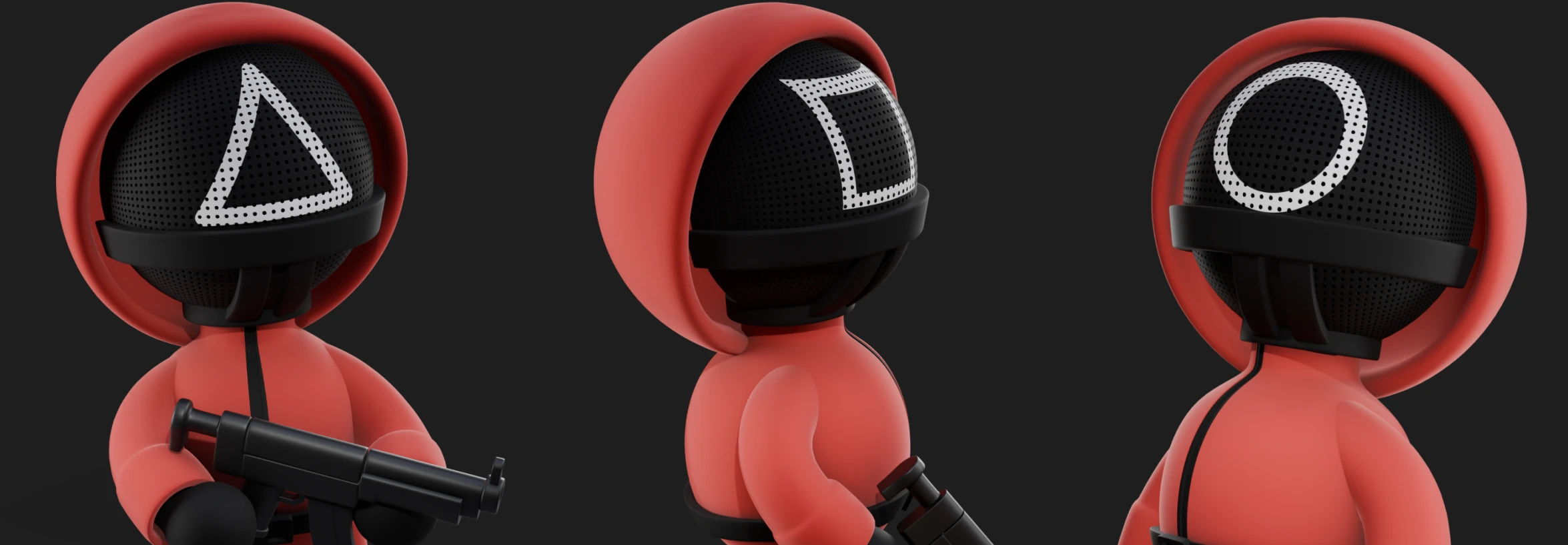 Guard squid game — Изображение №5 — 3D, Маркетинг на Dprofile