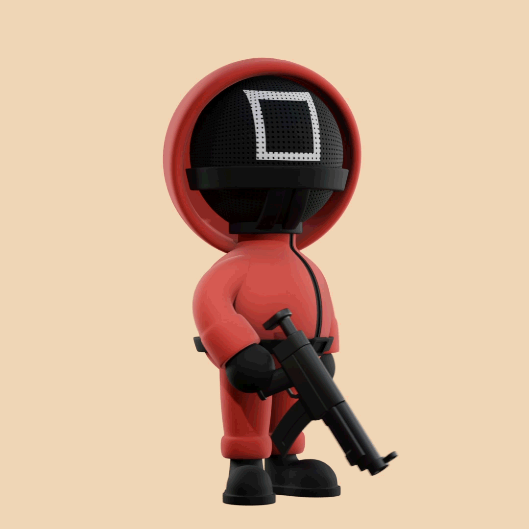 Guard squid game — Изображение №4 — 3D, Маркетинг на Dprofile