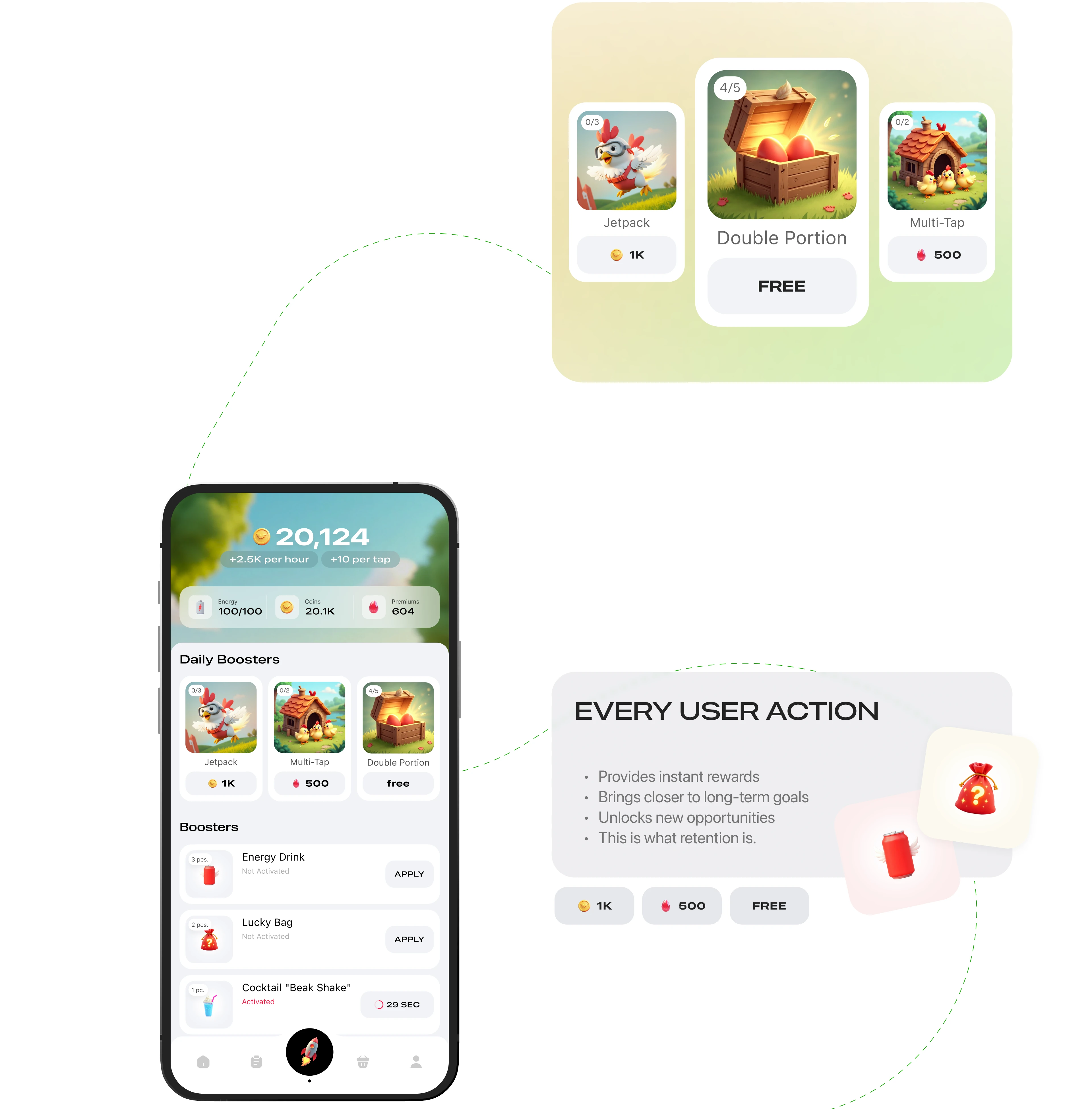 EGGROW — Mobile Game — Изображение №5 — Интерфейсы, Иллюстрация на Dprofile