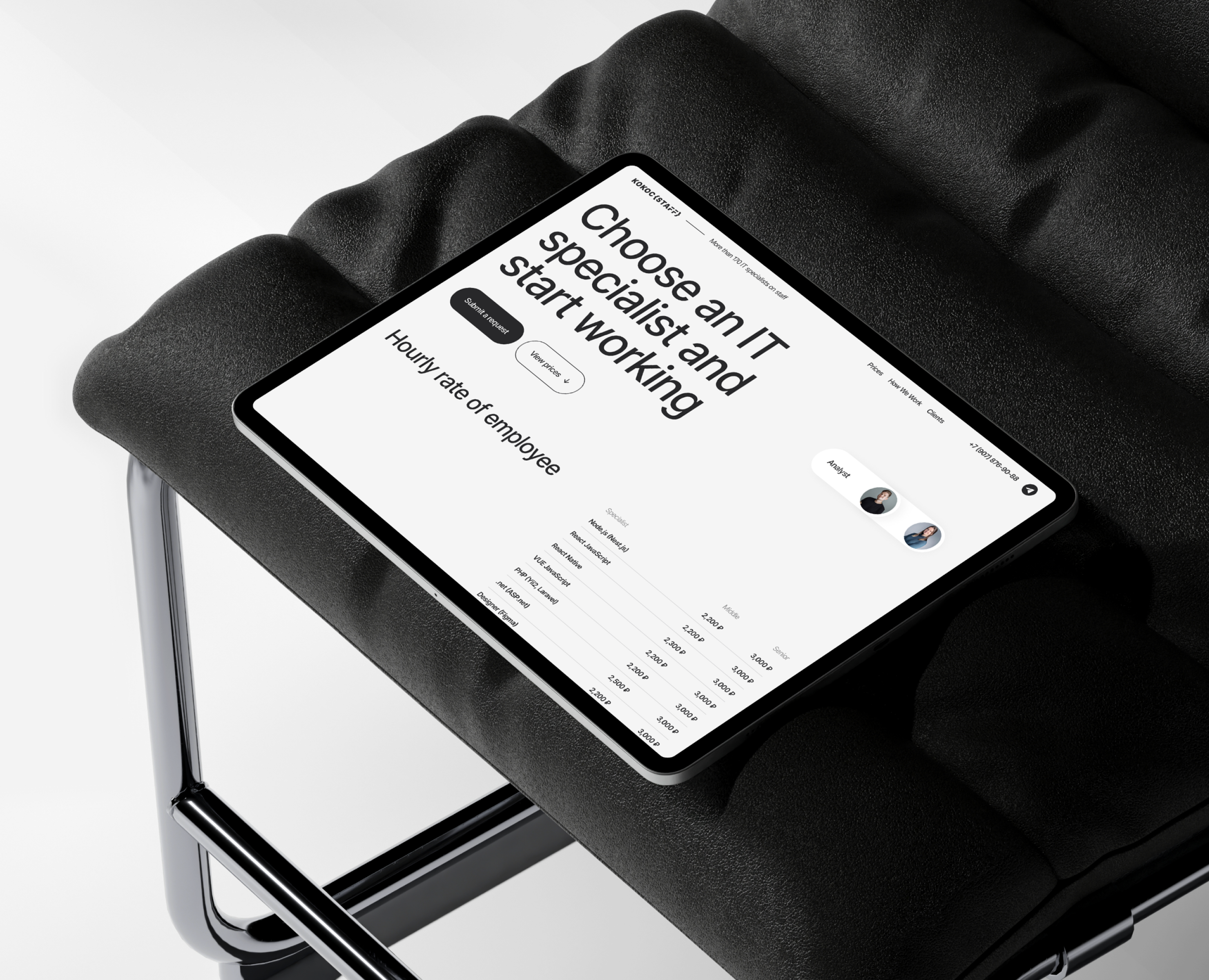 KOKOC Staff — Outstaffing Platform на Dprofile
