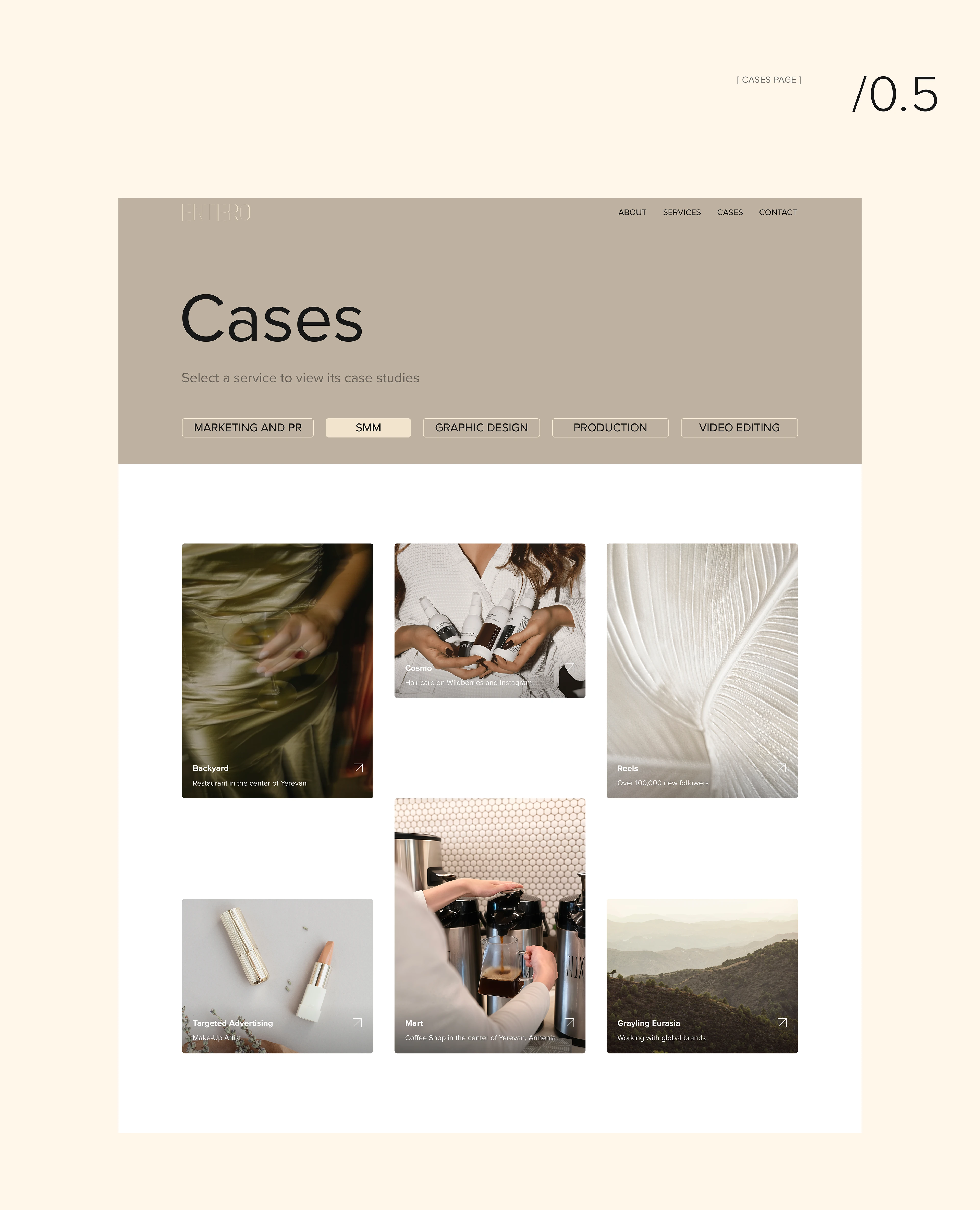 ENTERO. Website digital marketing agency — Изображение №7 — Интерфейсы, Маркетинг на Dprofile