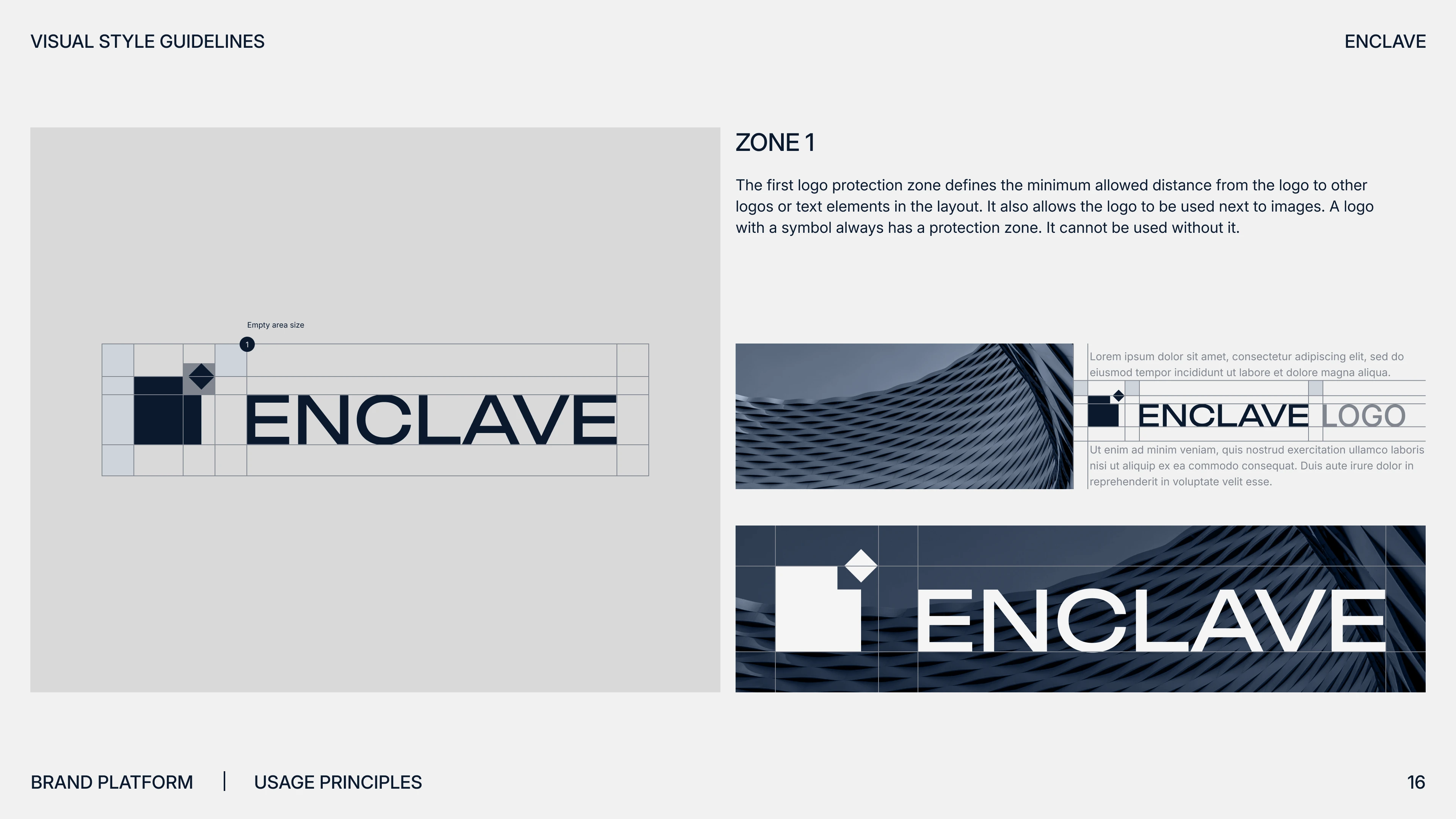 Брендбук Enclave Real Estate — Изображение №16 — Брендинг на Dprofile