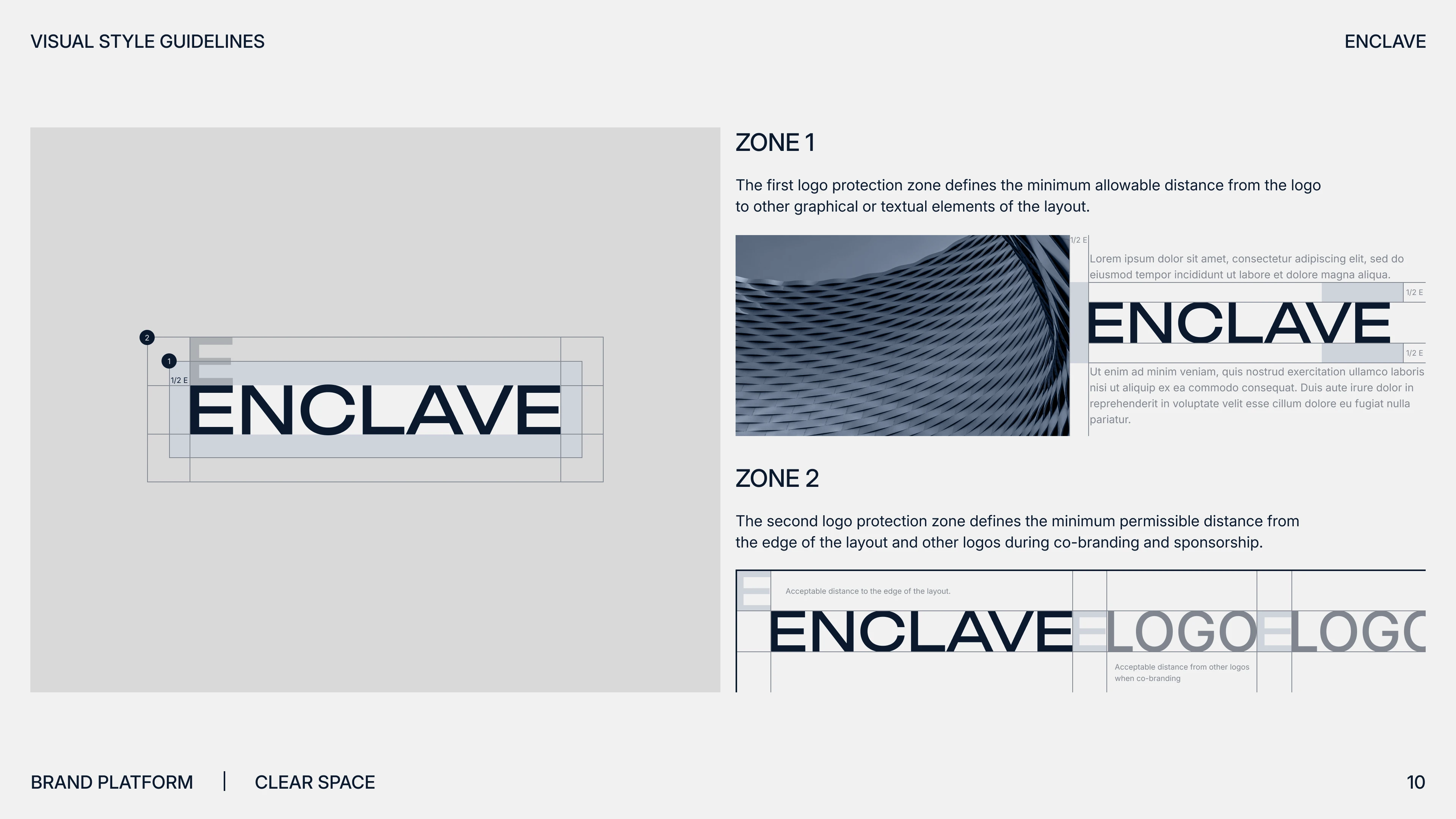 Брендбук Enclave Real Estate — Изображение №10 — Брендинг на Dprofile