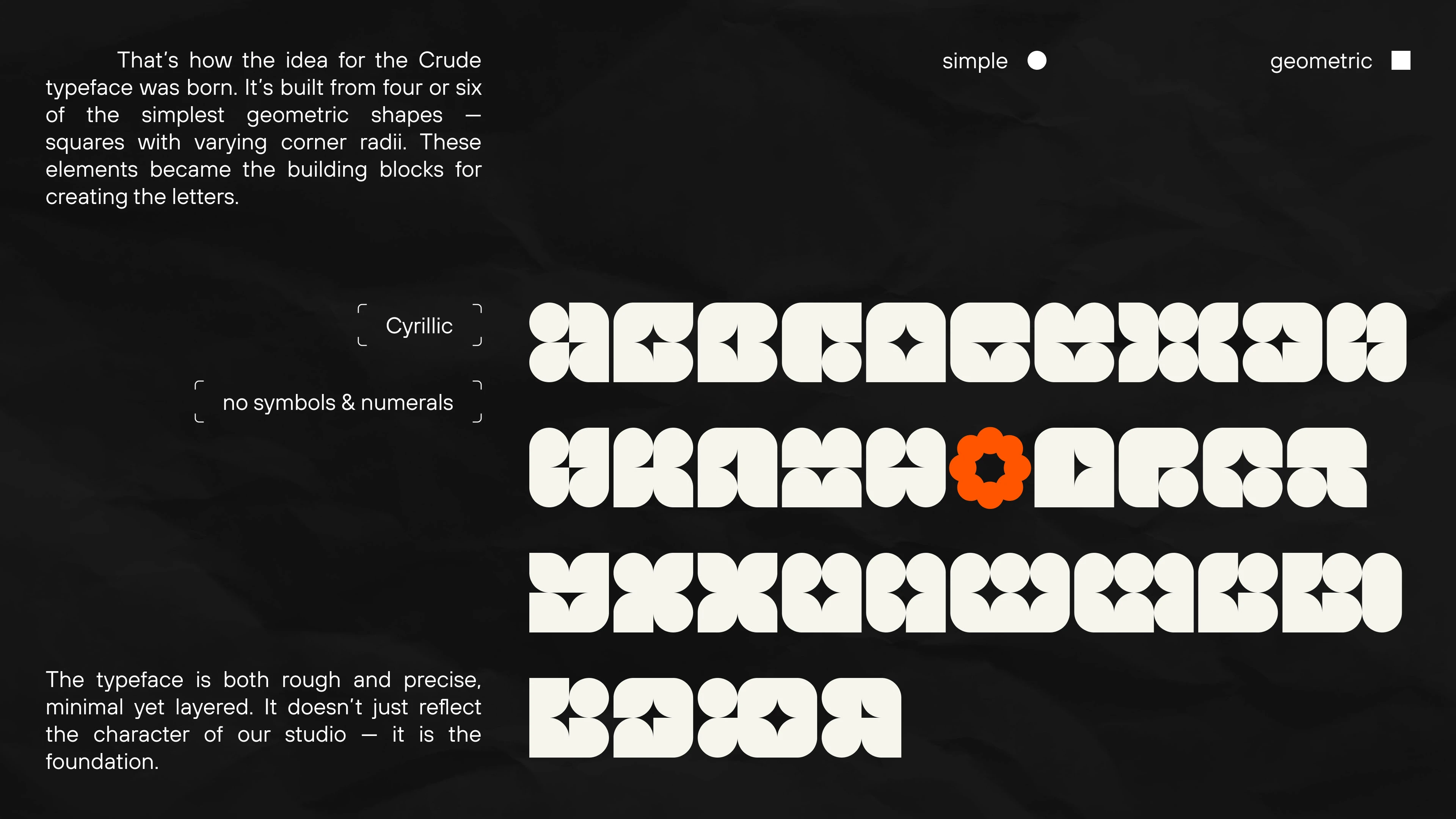 TS Crude Typeface — Изображение №4 — Графика на Dprofile