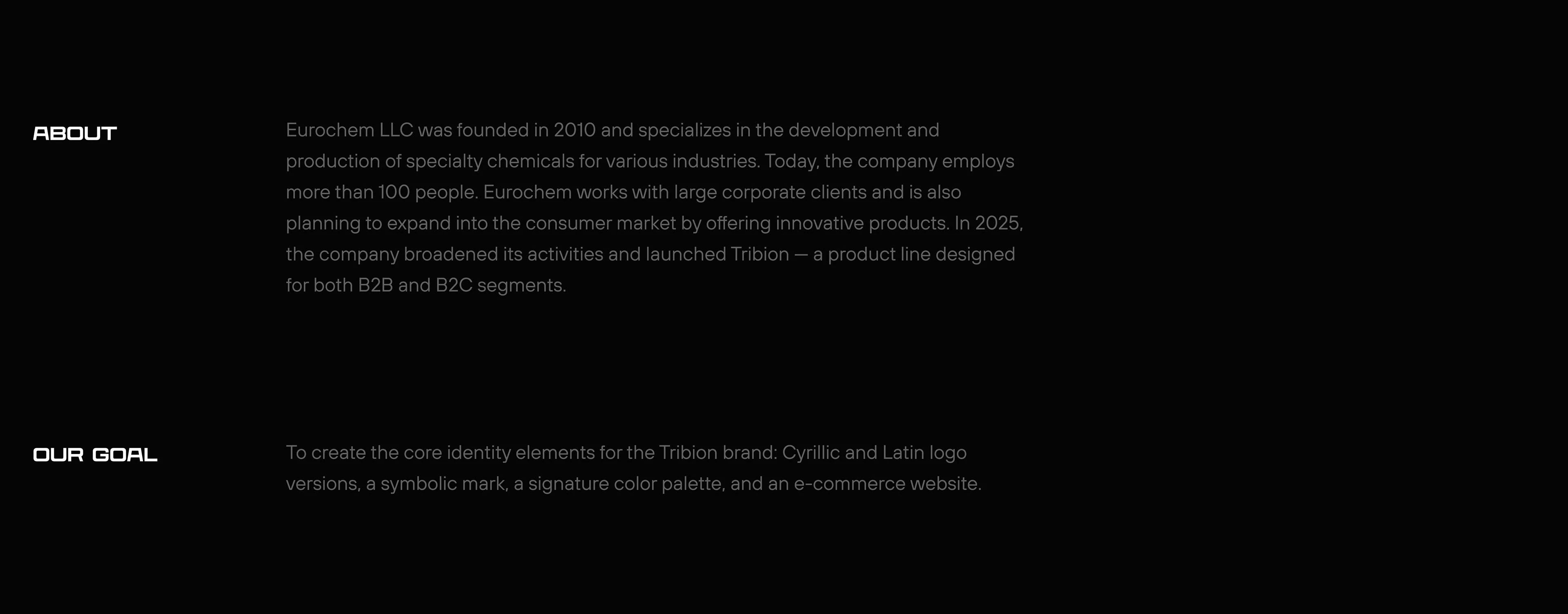 Eurochem LLC. Visual Identity & Website — Изображение №1 — Интерфейсы, Брендинг на Dprofile