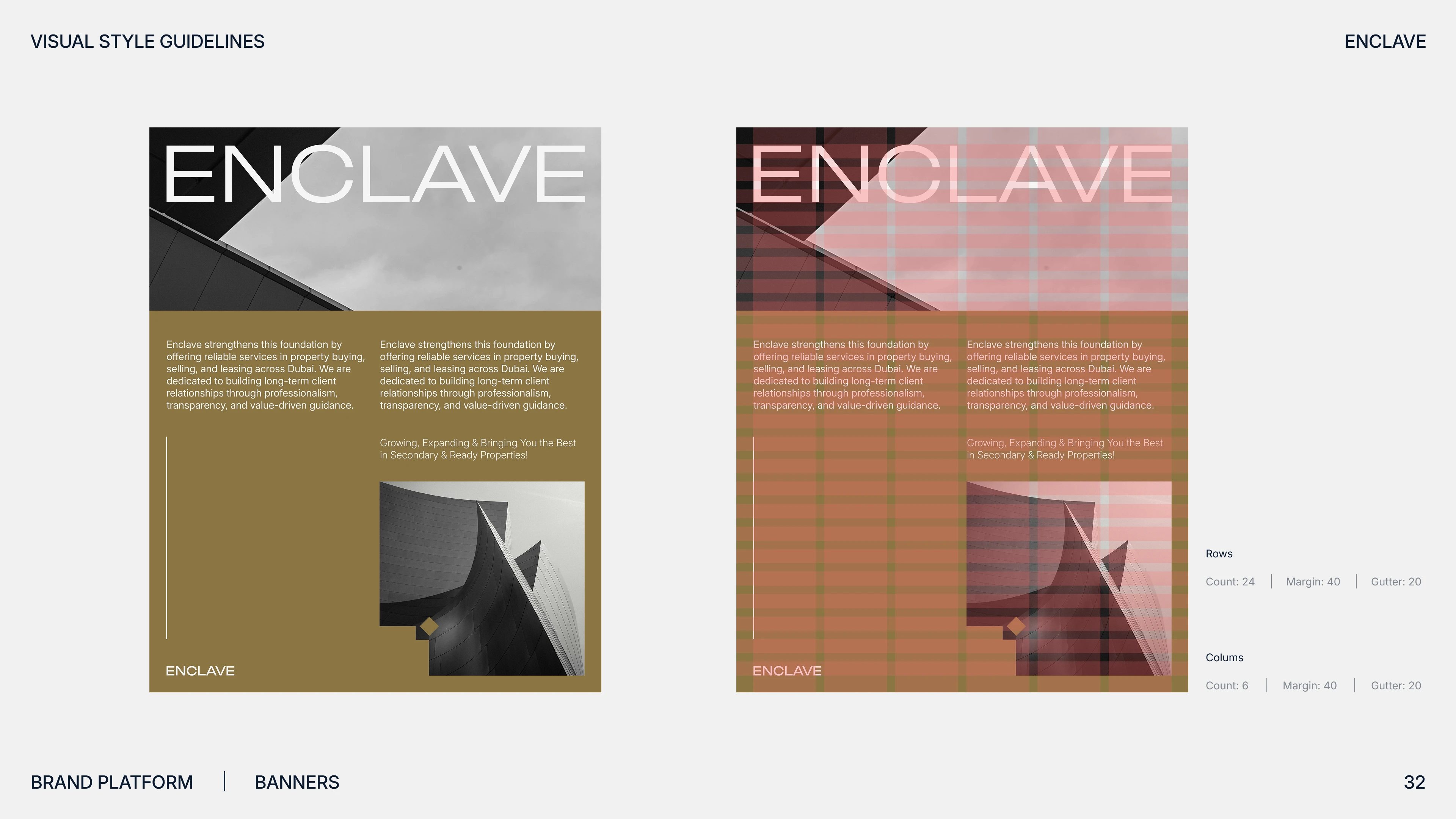 Брендбук Enclave Real Estate — Изображение №32 — Брендинг на Dprofile