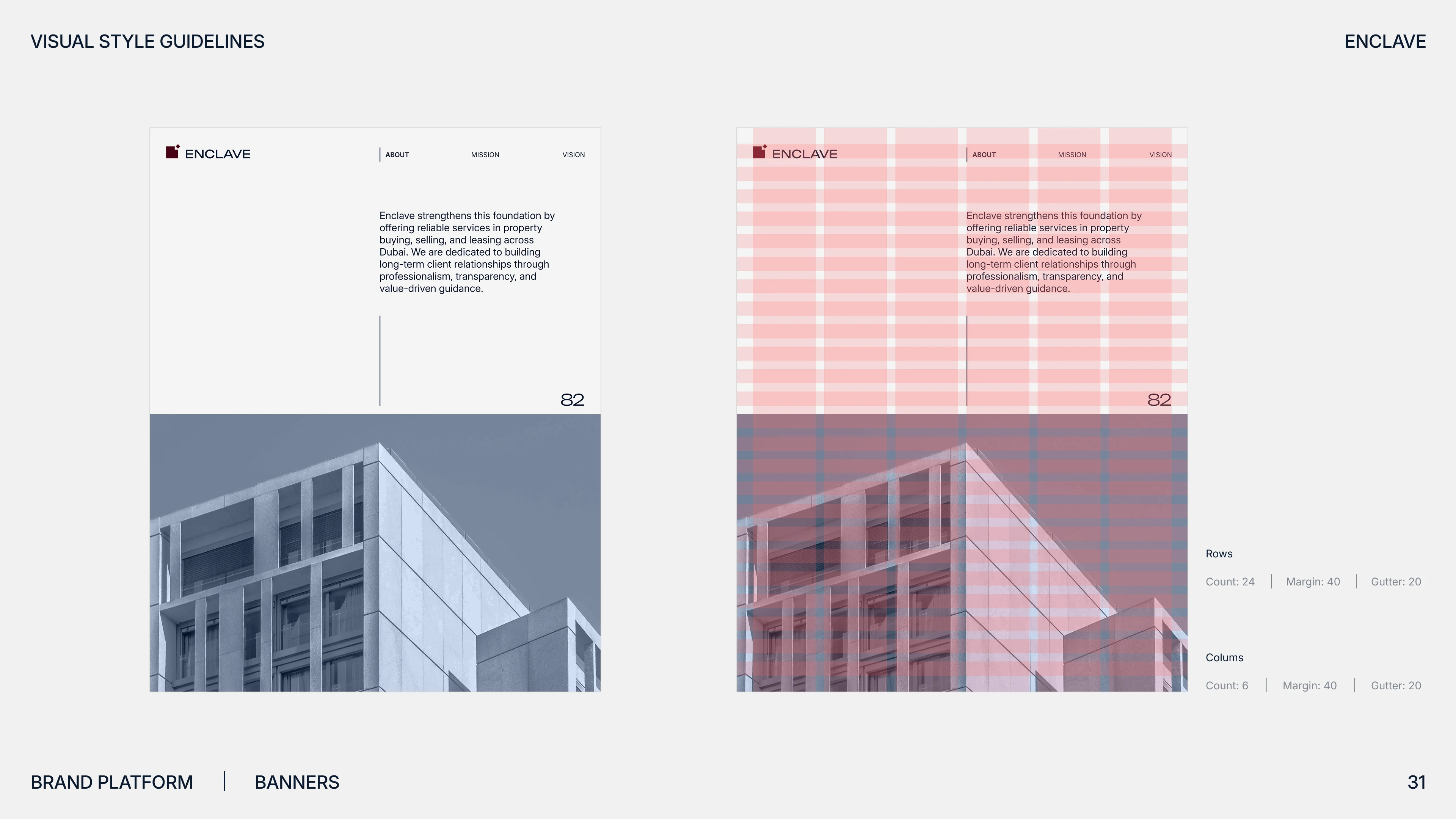 Брендбук Enclave Real Estate — Изображение №31 — Брендинг на Dprofile