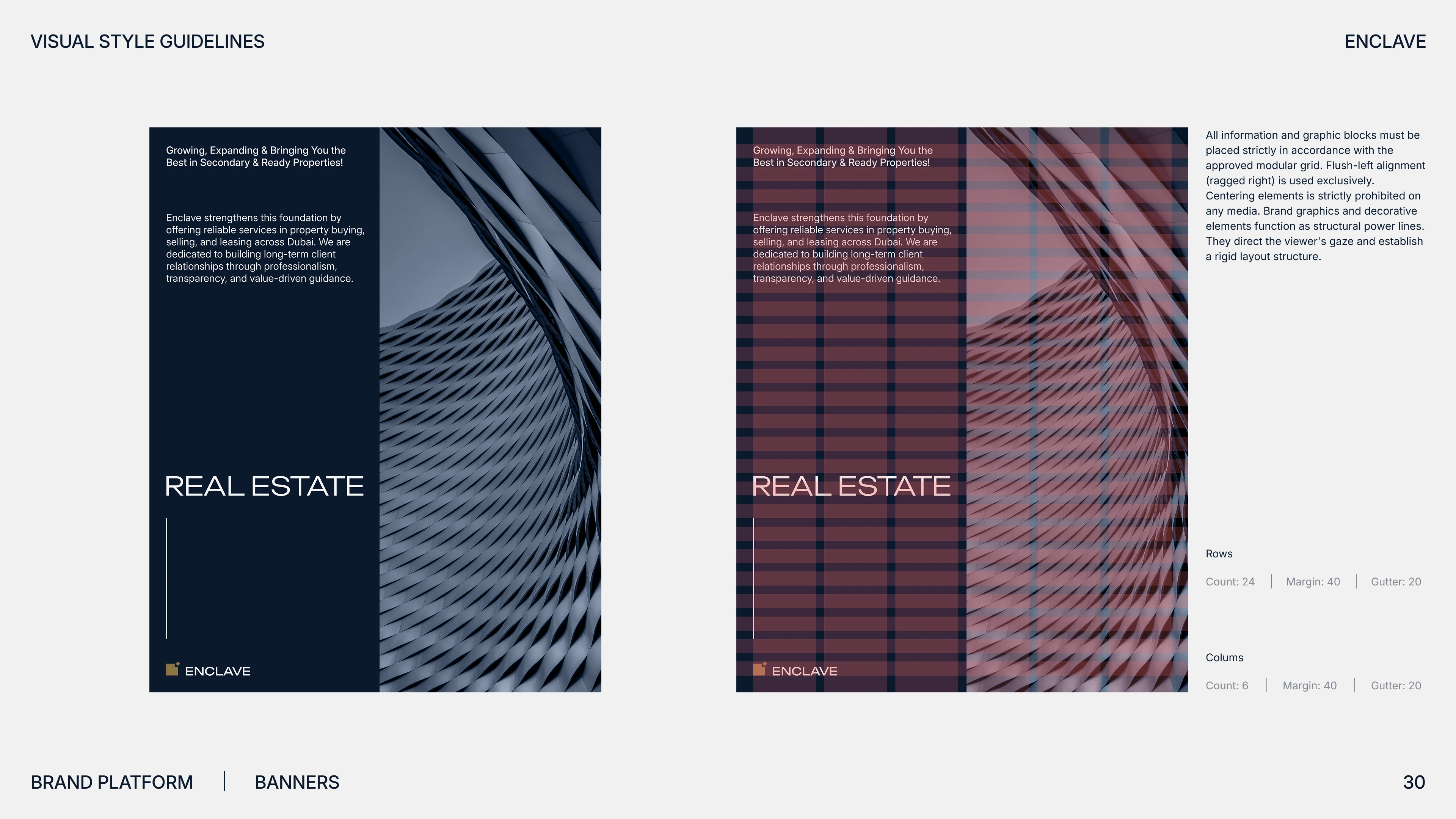 Брендбук Enclave Real Estate — Изображение №30 — Брендинг на Dprofile