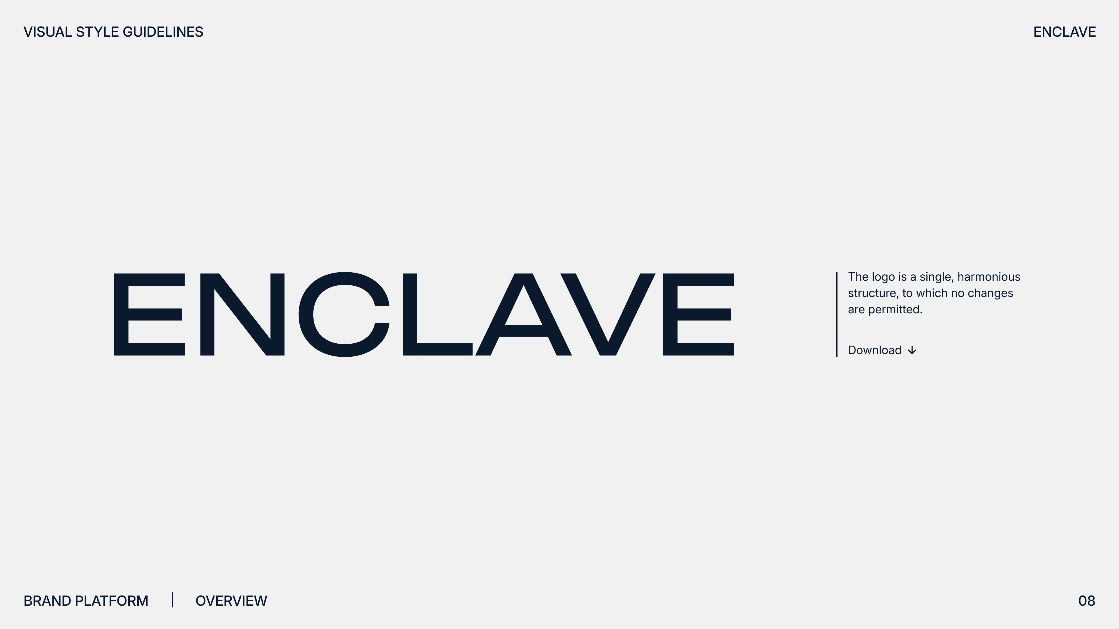 Брендбук Enclave Real Estate — Изображение №8 — Брендинг на Dprofile