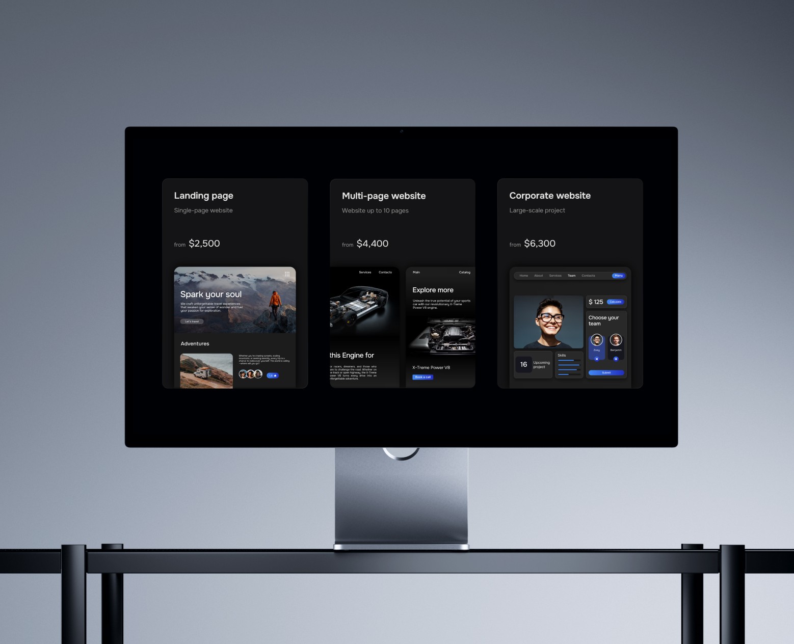 Sprocket Studio — Интерфейсы, Анимация на Dprofile