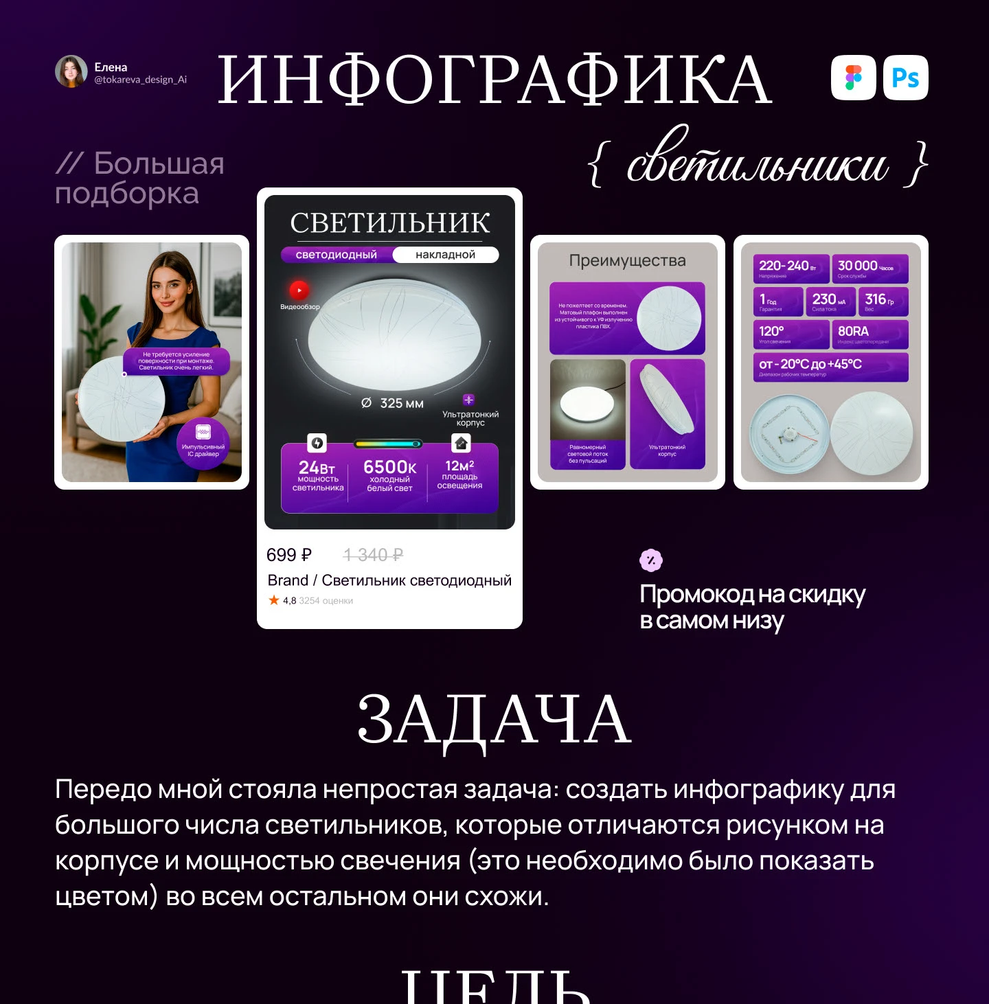 Инфографика для маркетплейсов | Дизайн карточки товара — Изображение №1 — Маркетинг на Dprofile