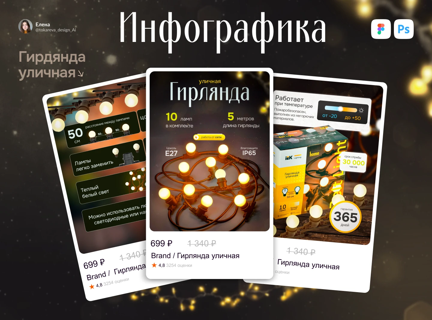 Инфографика для маркетплейсов | Дизайн карточки товара — Изображение №1 — Маркетинг на Dprofile