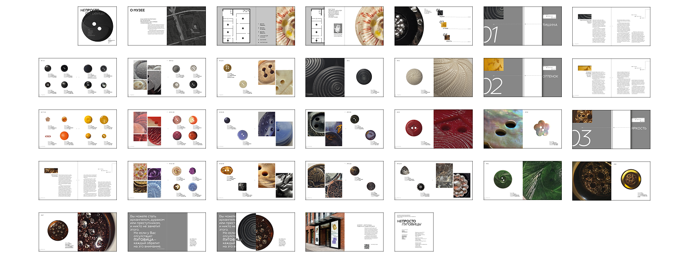 Разработка концепции музея "НЕПРОСТО ПУГОВИЦА" — Изображение №22 — Брендинг, Графика на Dprofile