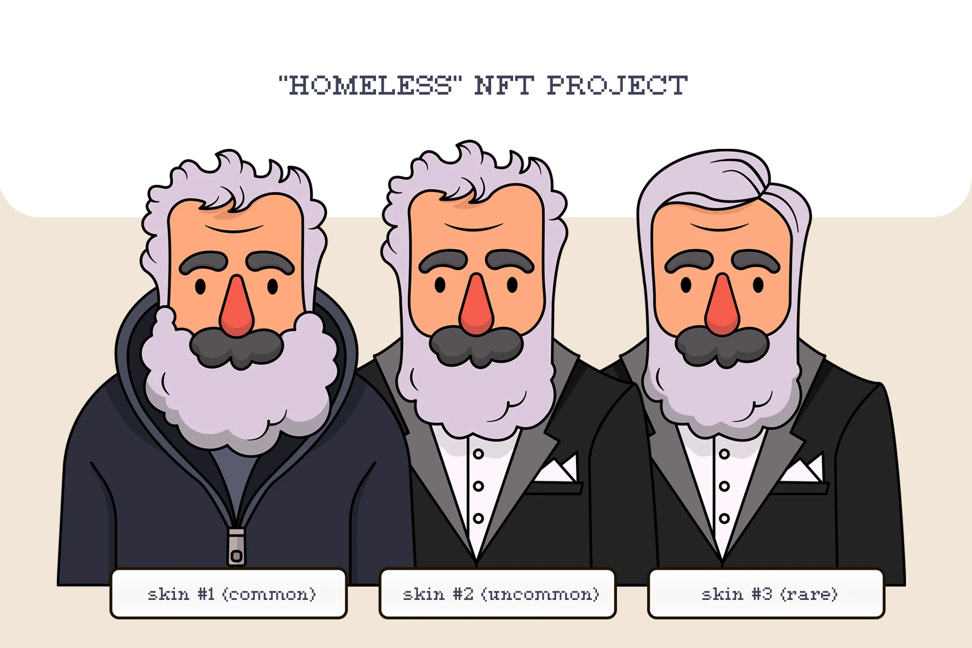 NFT КОЛЛЕКЦИЯ — Изображение №1 — Иллюстрация на Dprofile