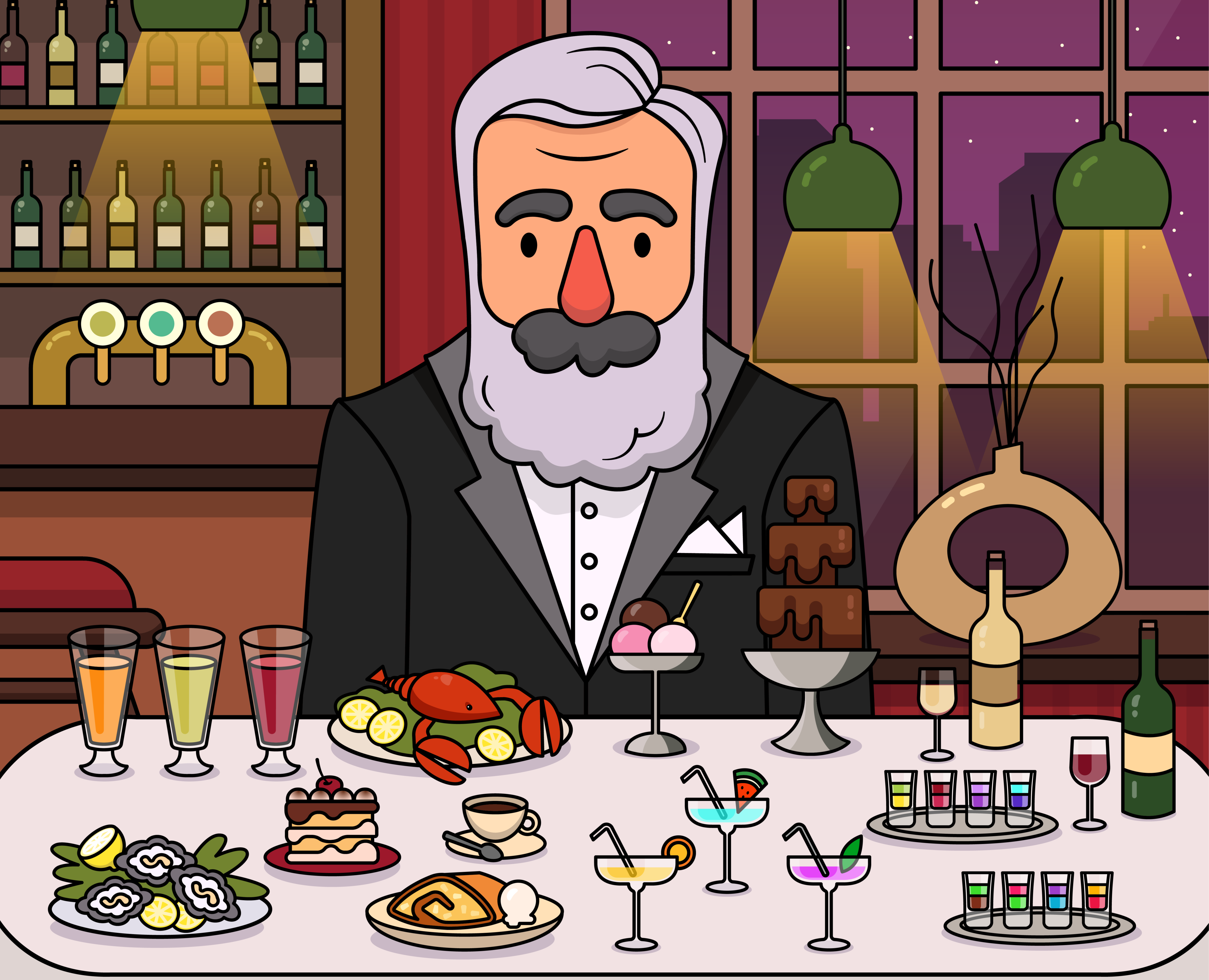 NFT КОЛЛЕКЦИЯ — Иллюстрация на Dprofile