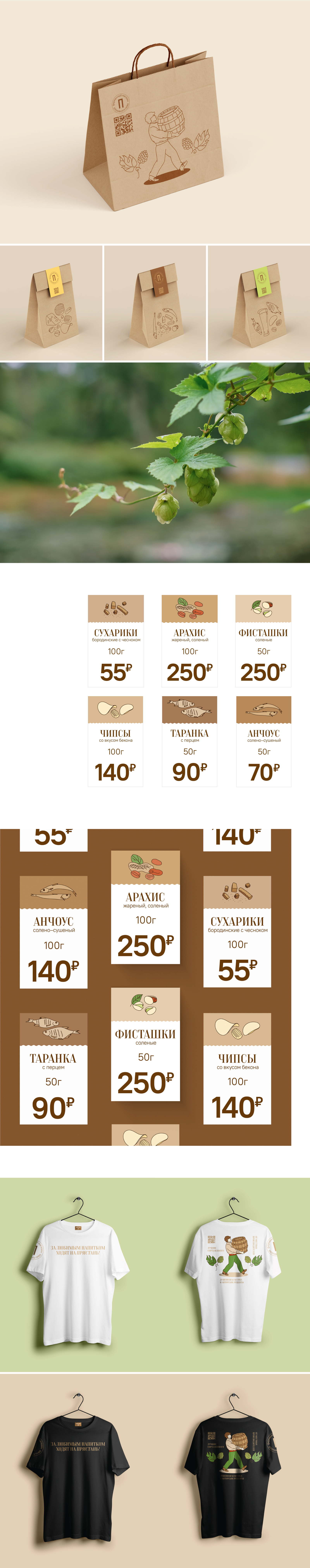 Пристань. Фирменный магазин разливного пива — Изображение №3 — Брендинг, Графика на Dprofile