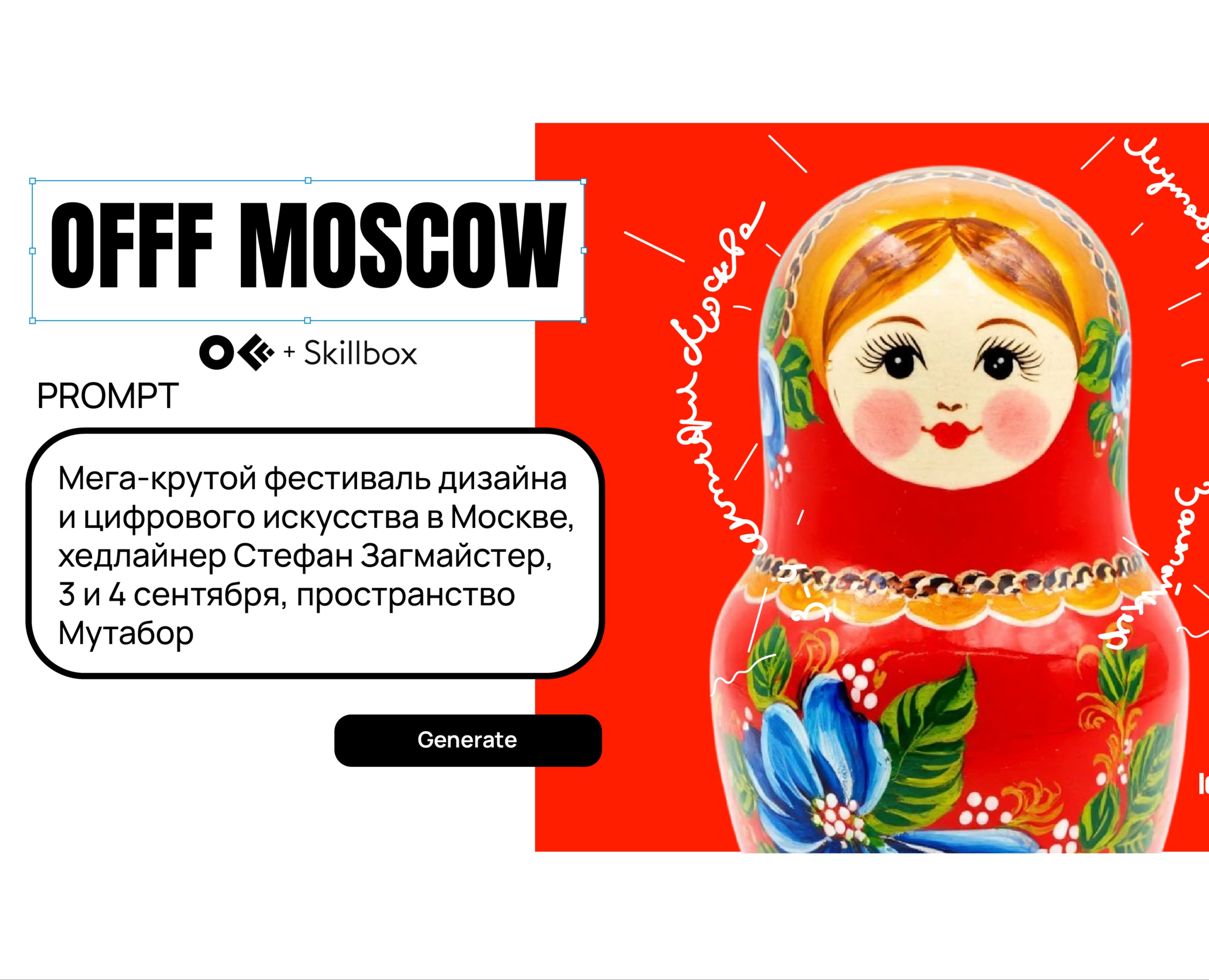 Айдентика для фестиваля OFFF Moscow — Брендинг, Графика на Dprofile
