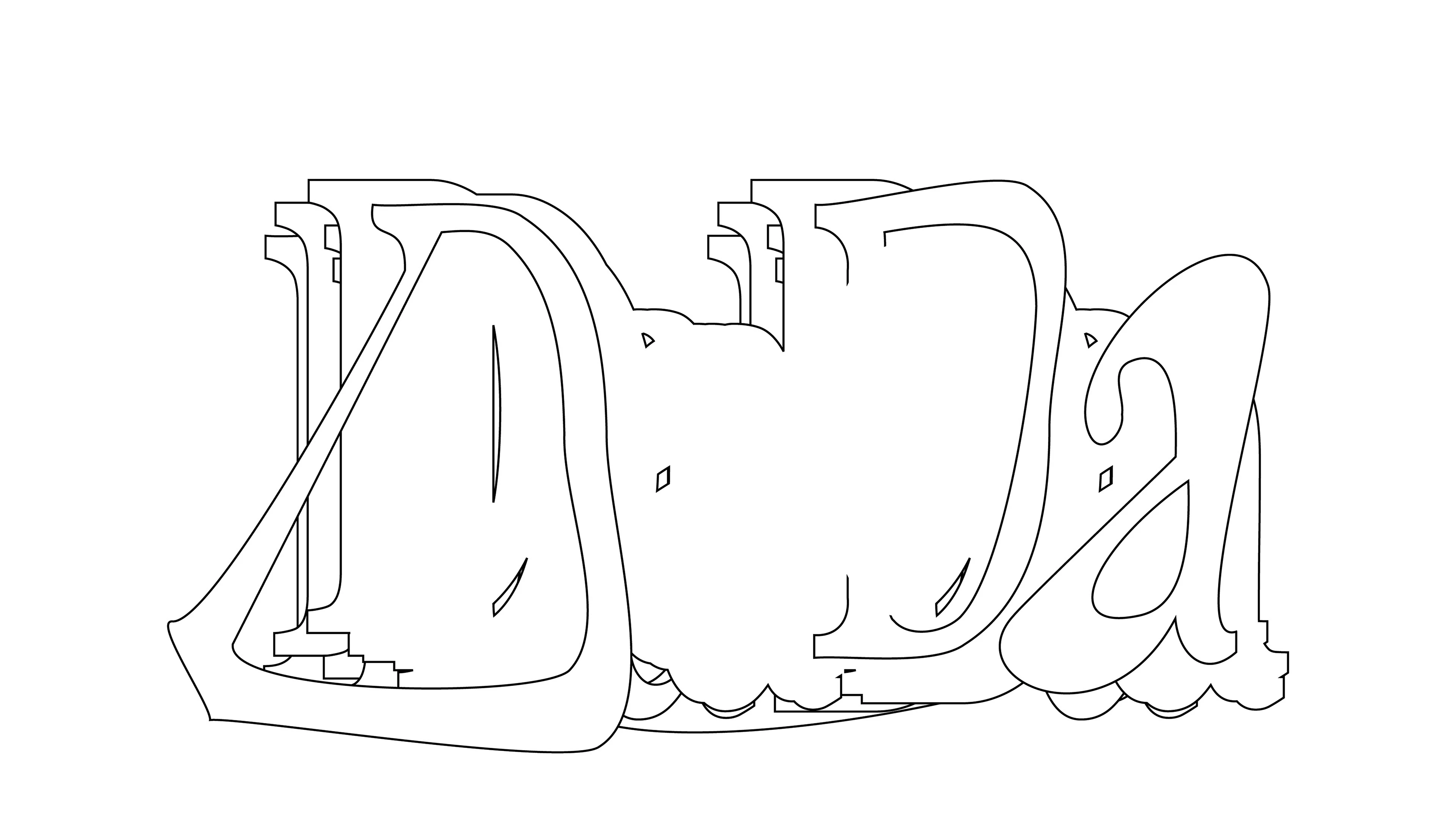 Dada logo design — Изображение №6 — Брендинг на Dprofile