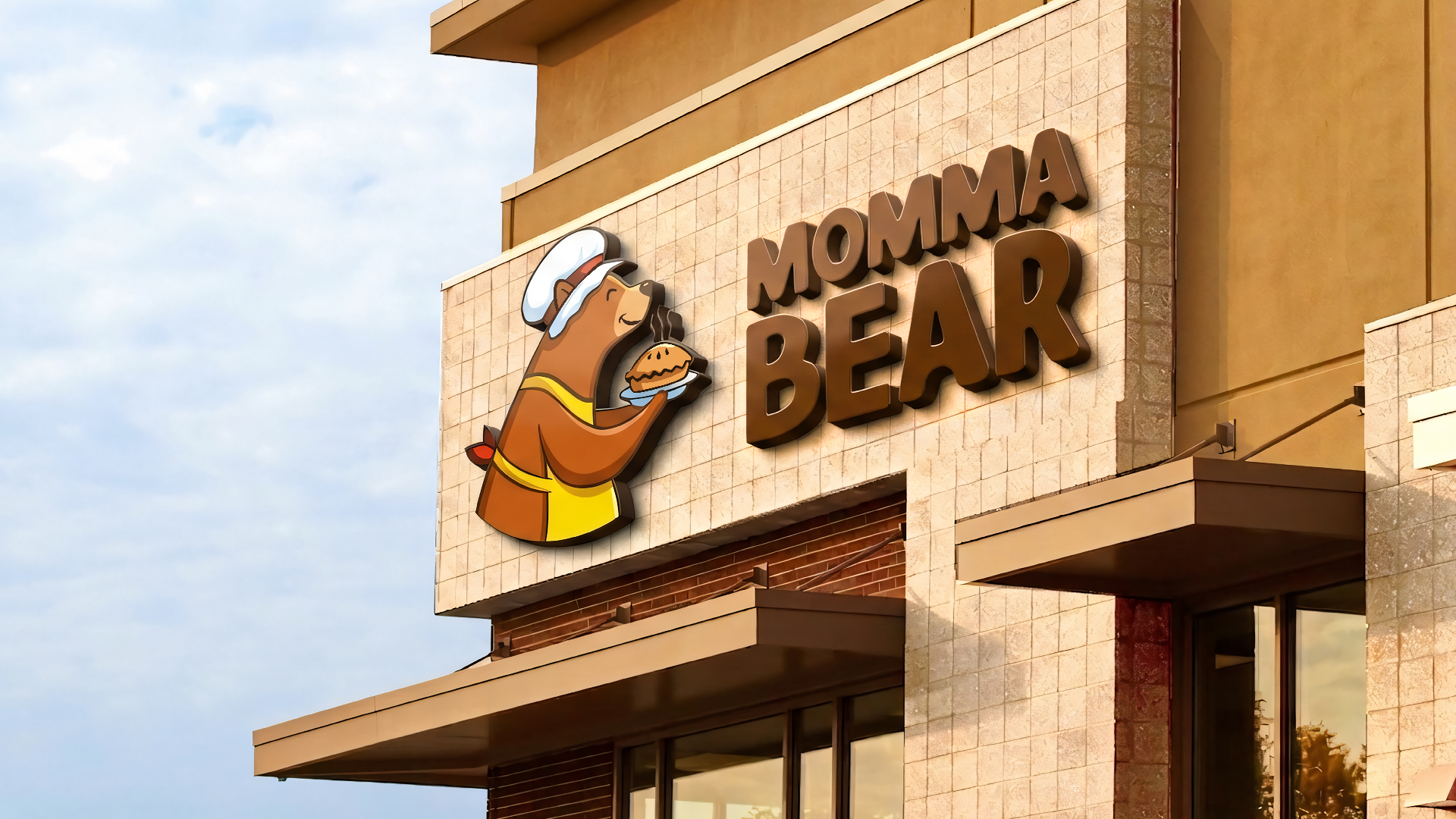 Кофейня Momma Bear | фирменный стиль | айдентика |кафе — Изображение №5 — Графика, Промдизайн на Dprofile