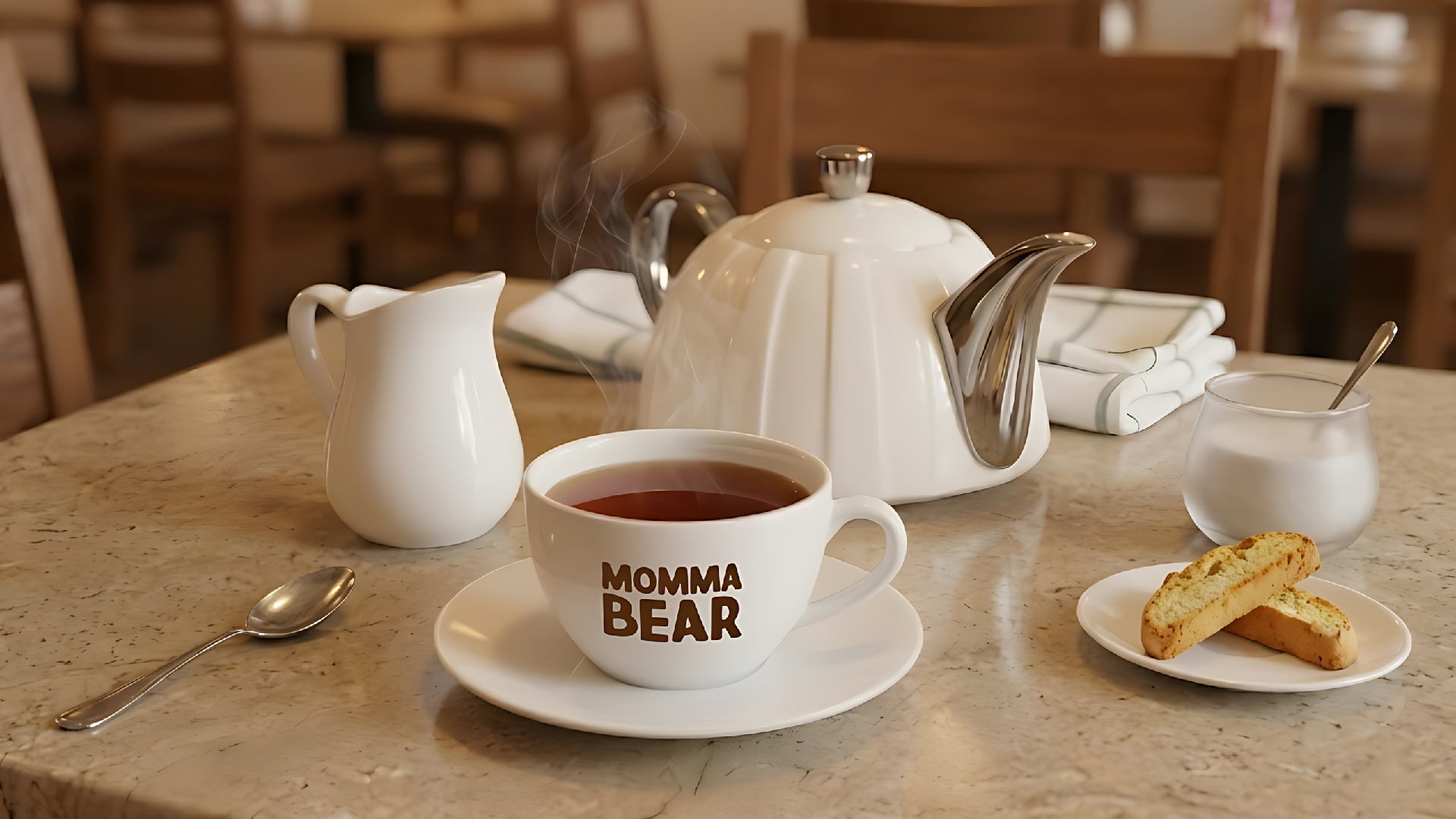 Кофейня Momma Bear | фирменный стиль | айдентика |кафе — Изображение №3 — Графика, Промдизайн на Dprofile