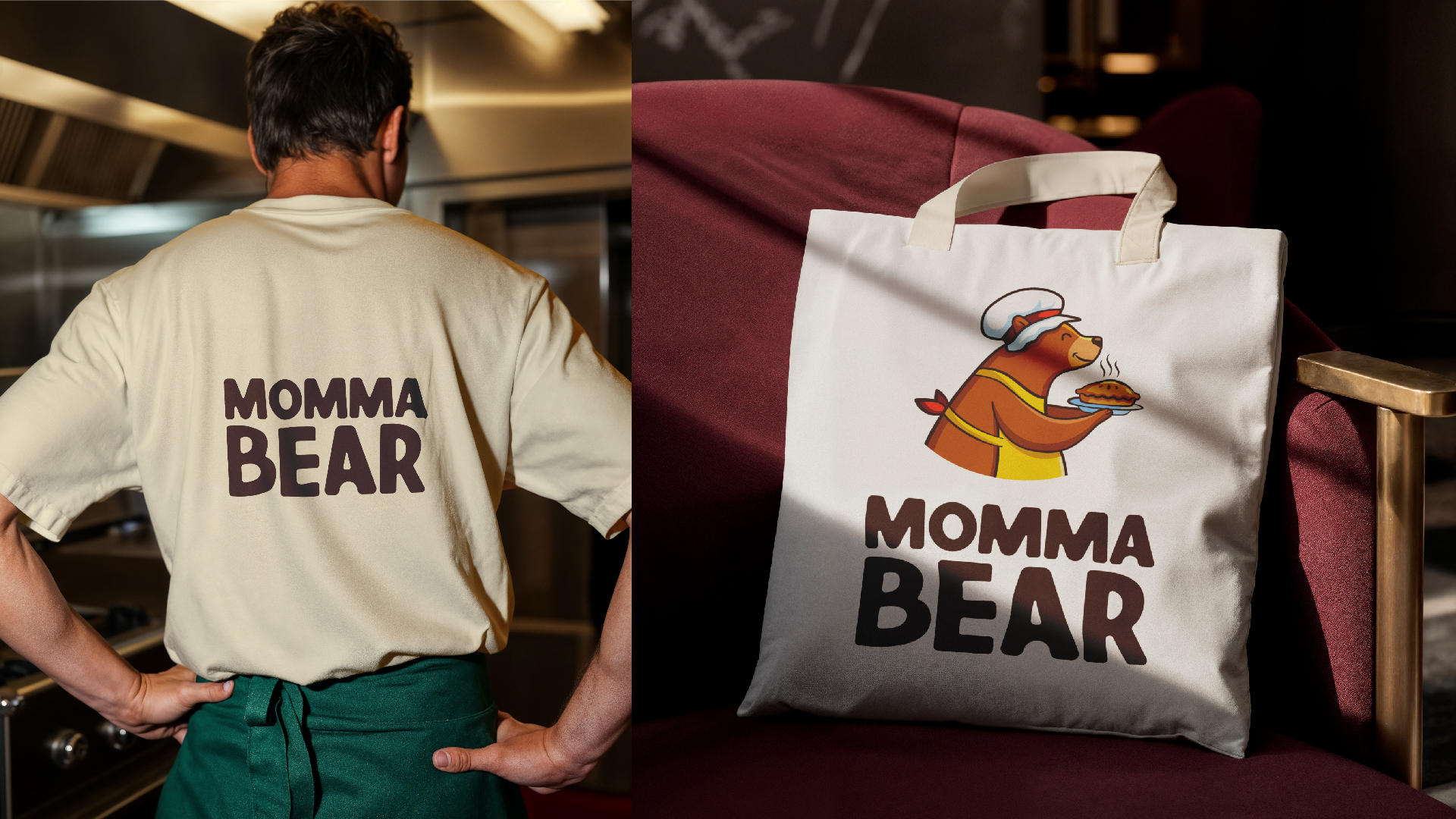 Кофейня Momma Bear | фирменный стиль | айдентика |кафе — Изображение №12 — Графика, Промдизайн на Dprofile
