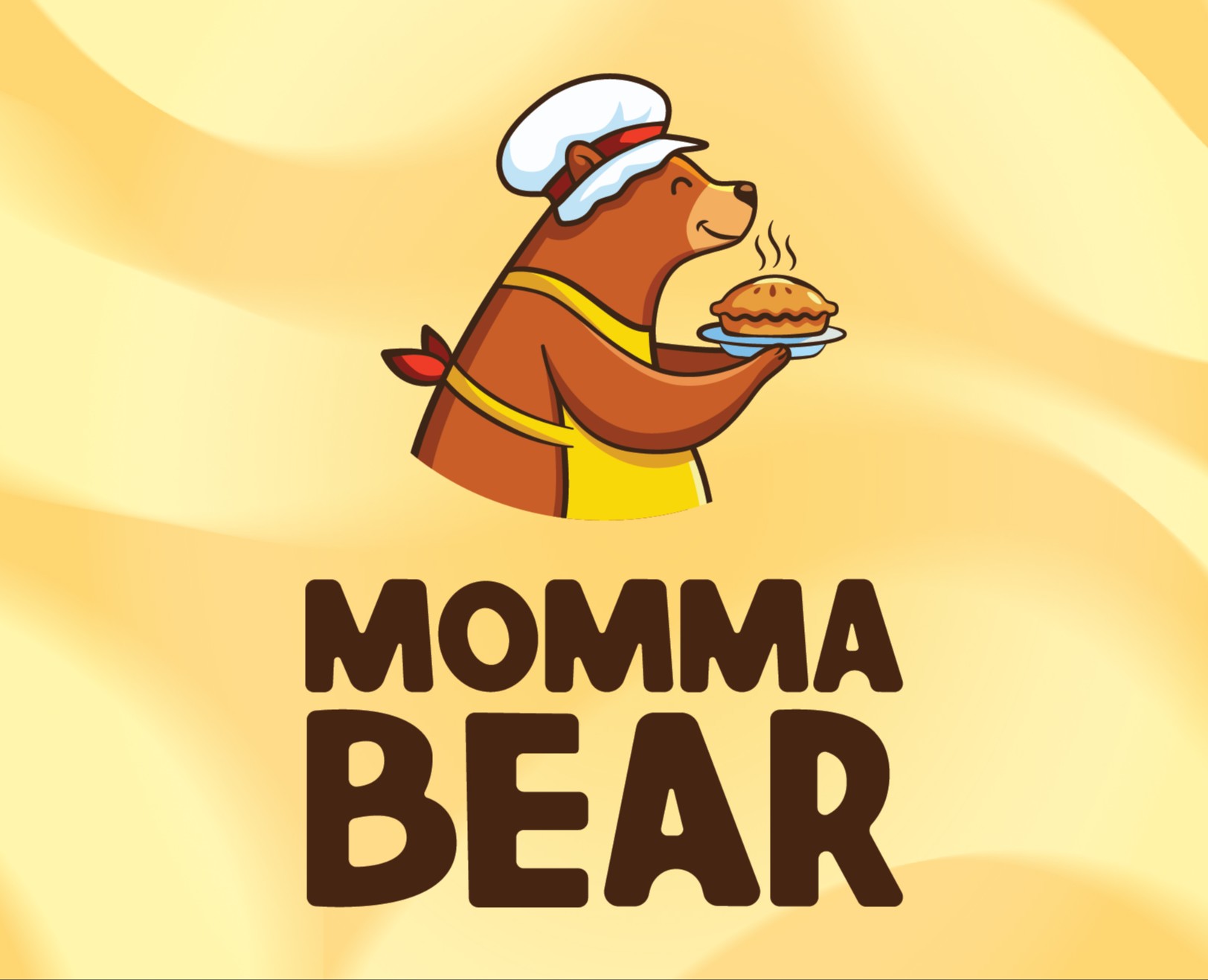 Кофейня Momma Bear | фирменный стиль | айдентика |кафе на Dprofile