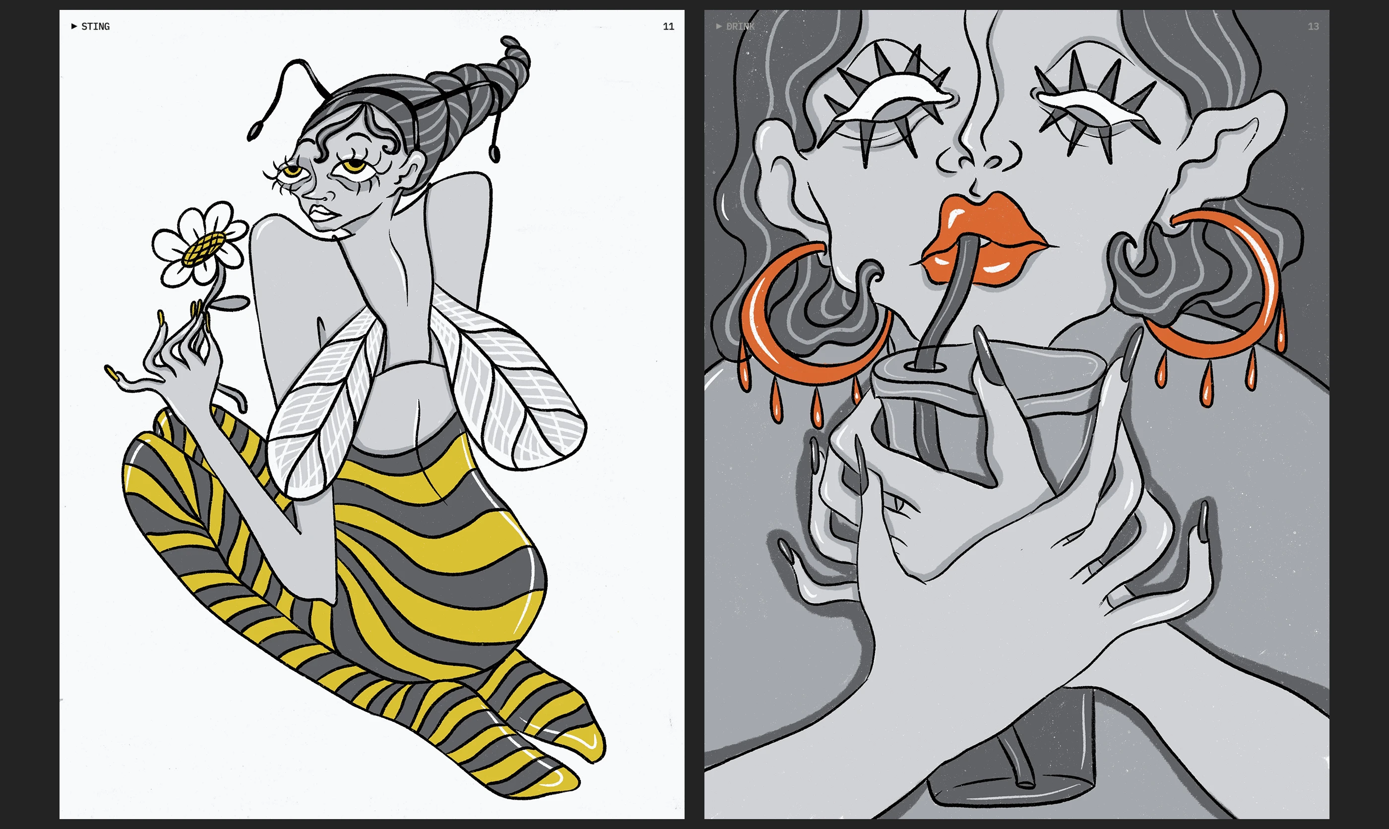 InkTober 2025 — Изображение №10 — Иллюстрация на Dprofile