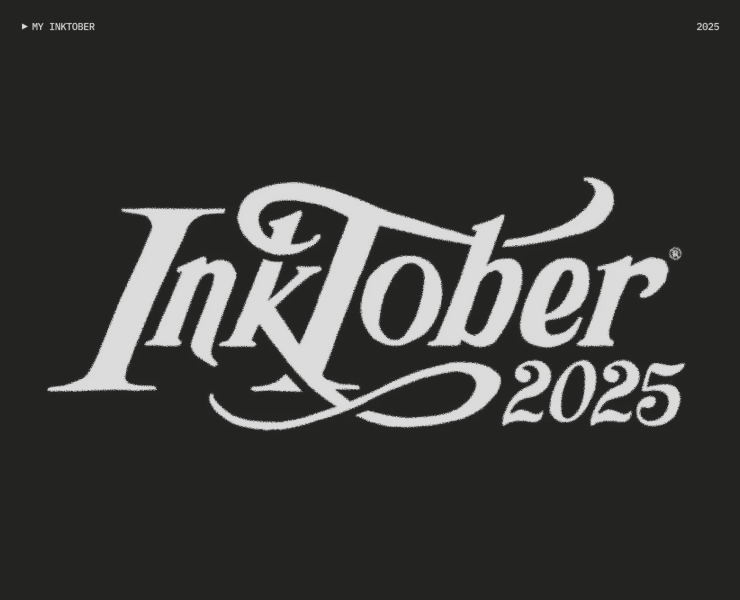 InkTober 2025 — Иллюстрация на Dprofile