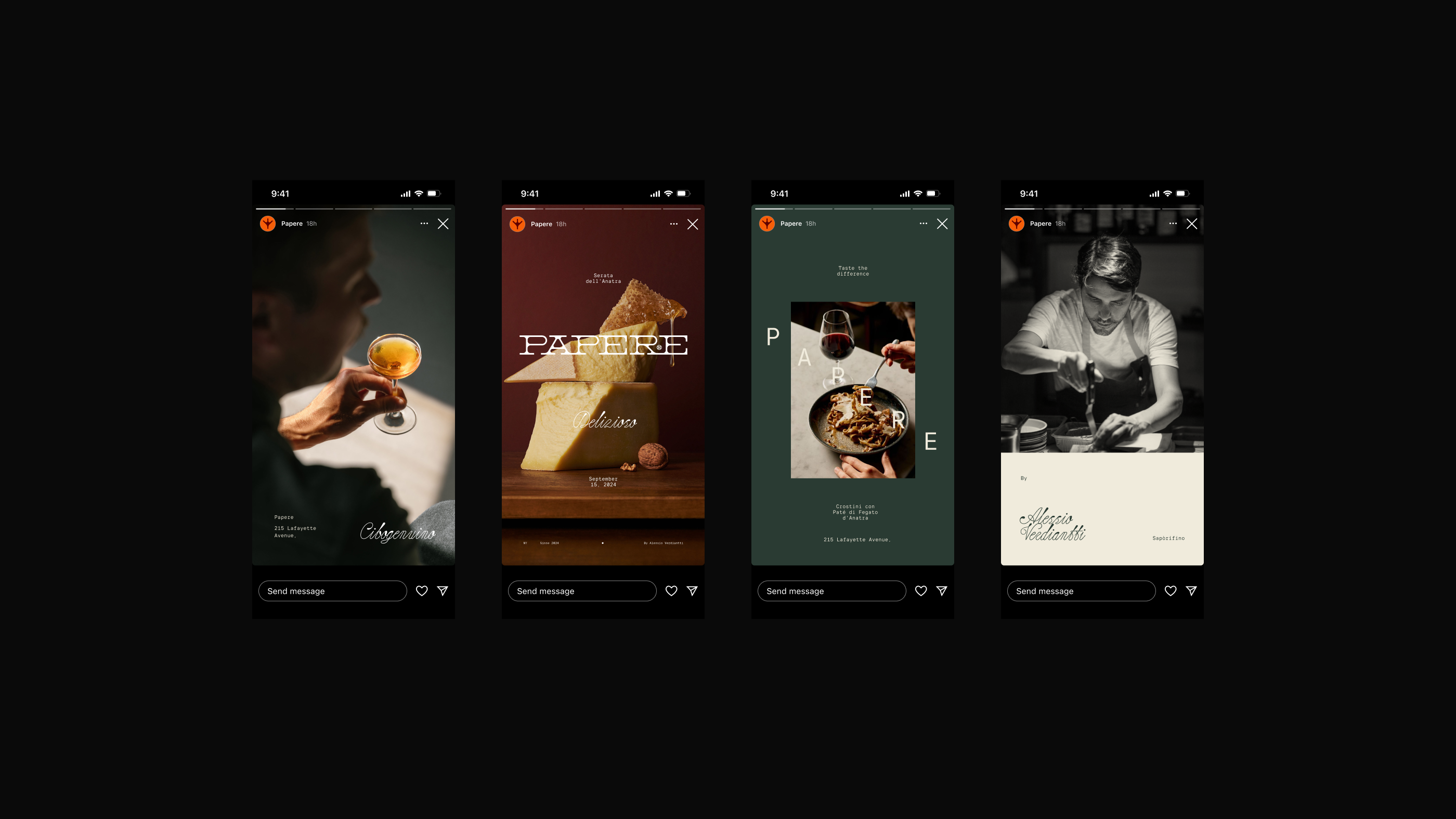 Papere | Restaurant Branding — Изображение №9 — Брендинг на Dprofile