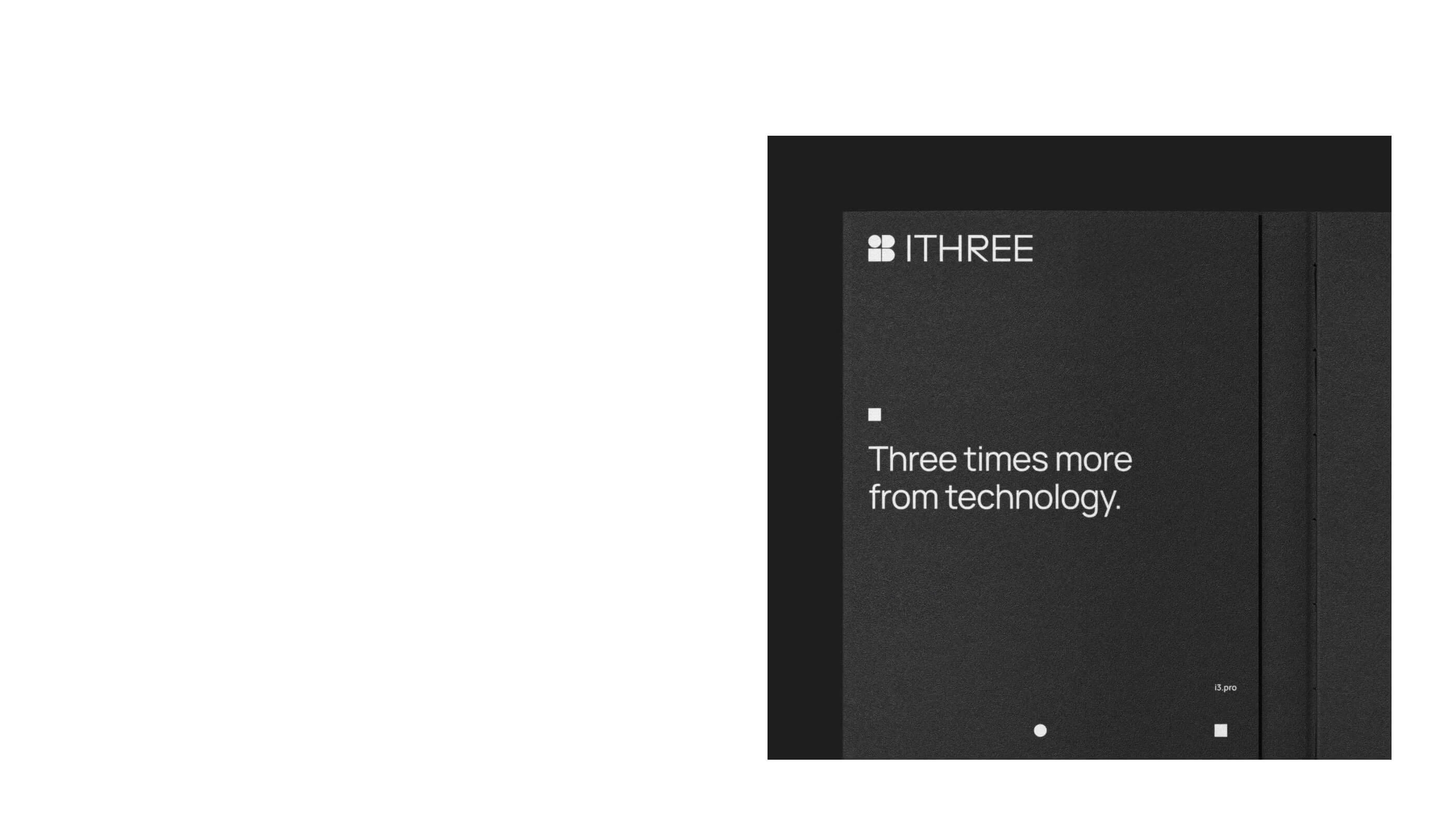 ITHREE | Branding & Web Design — Изображение №25 — Интерфейсы, Брендинг на Dprofile