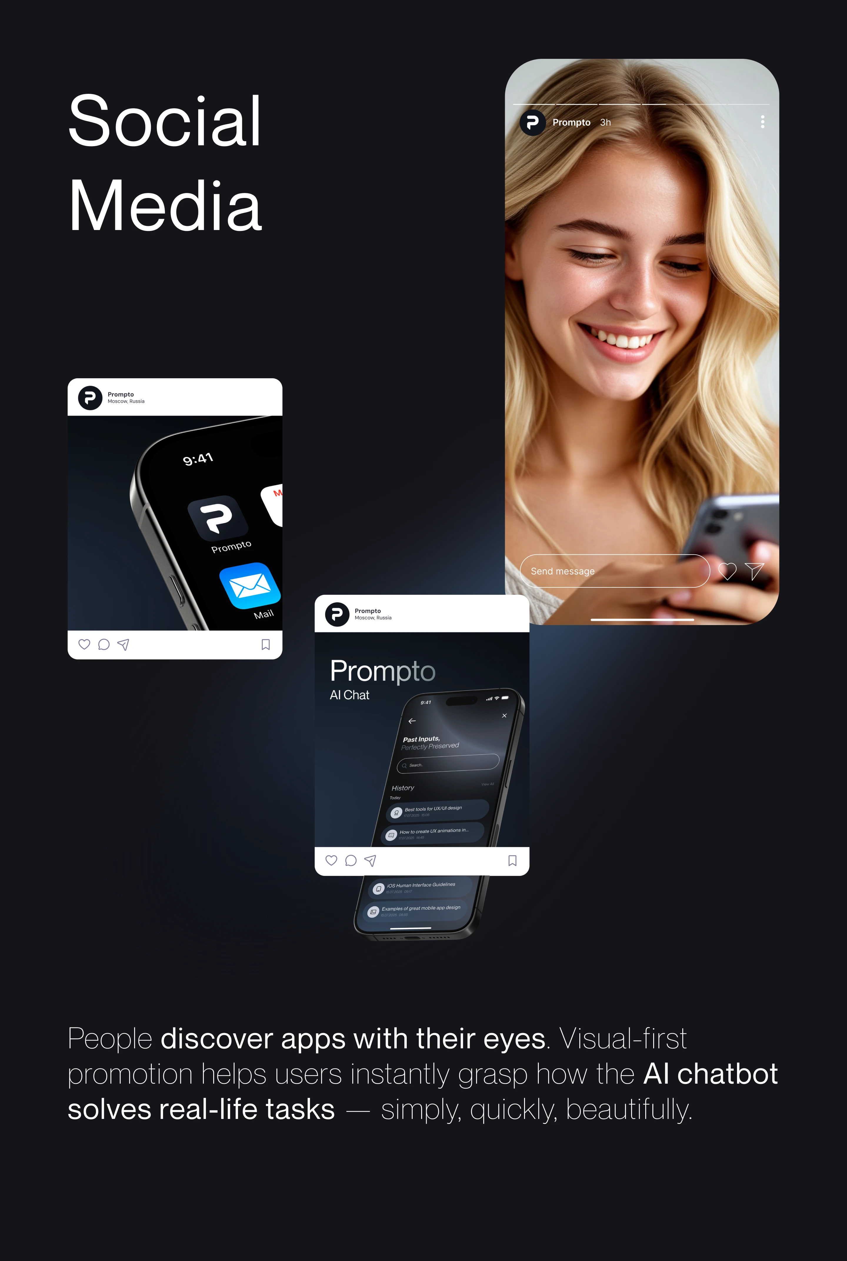 AI Chat app — Изображение №8 — Интерфейсы на Dprofile