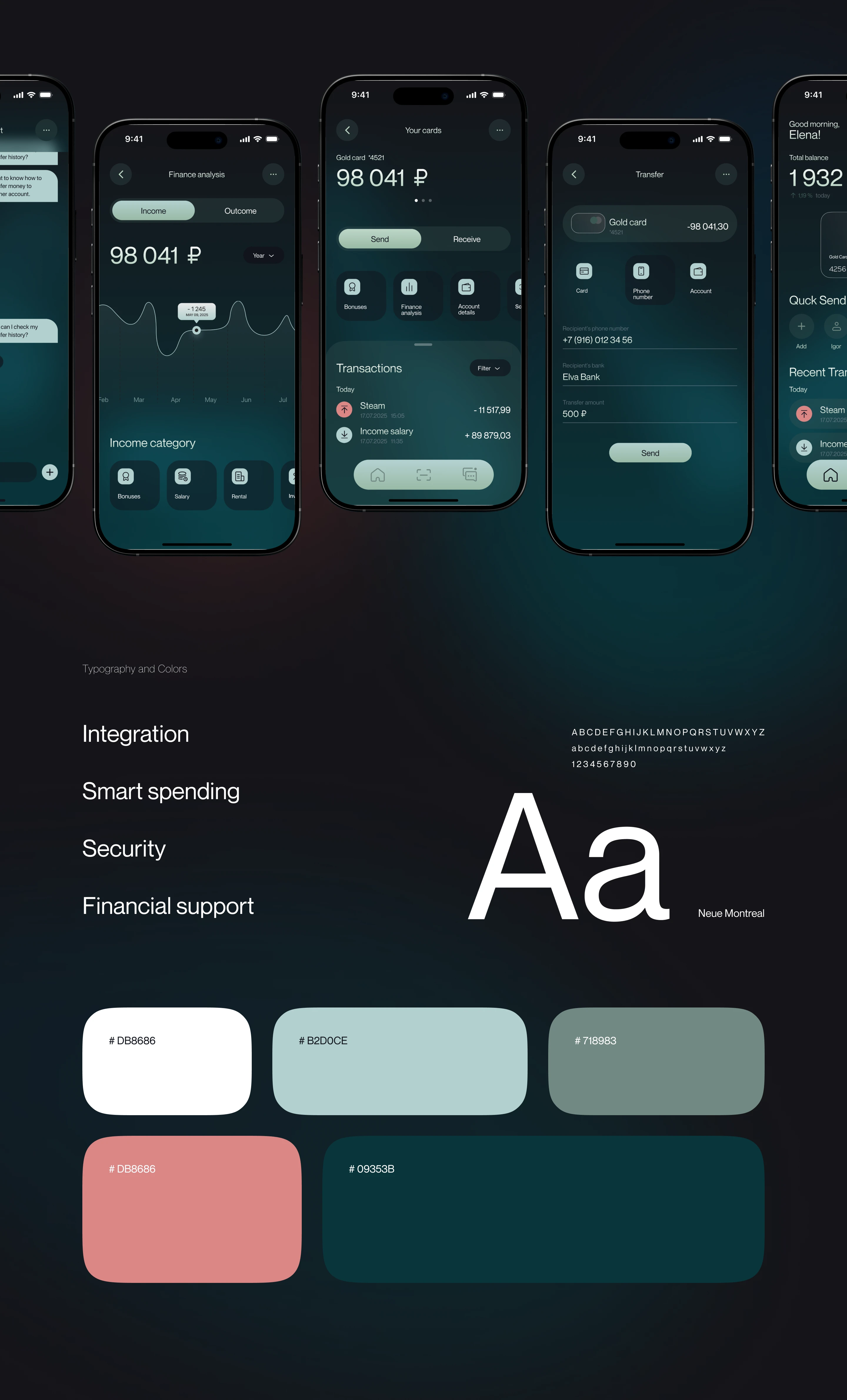 Banking Mobile app — Изображение №8 — Интерфейсы на Dprofile