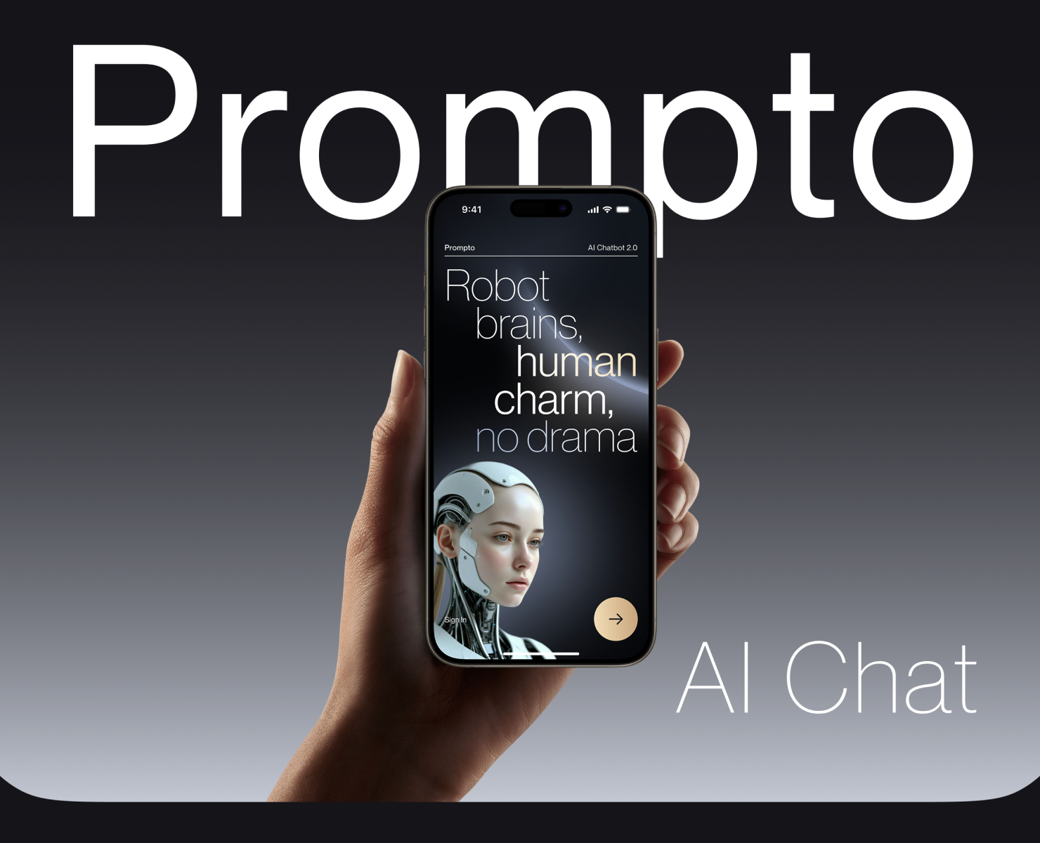AI Chat app — Интерфейсы на Dprofile