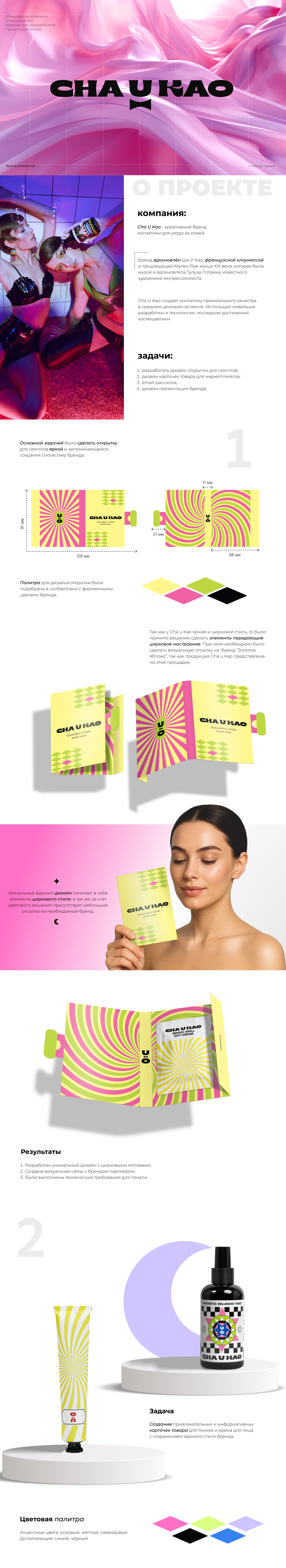 Дизайн-проект для бренда косметики — Изображение №1 — Брендинг, Графика на Dprofile