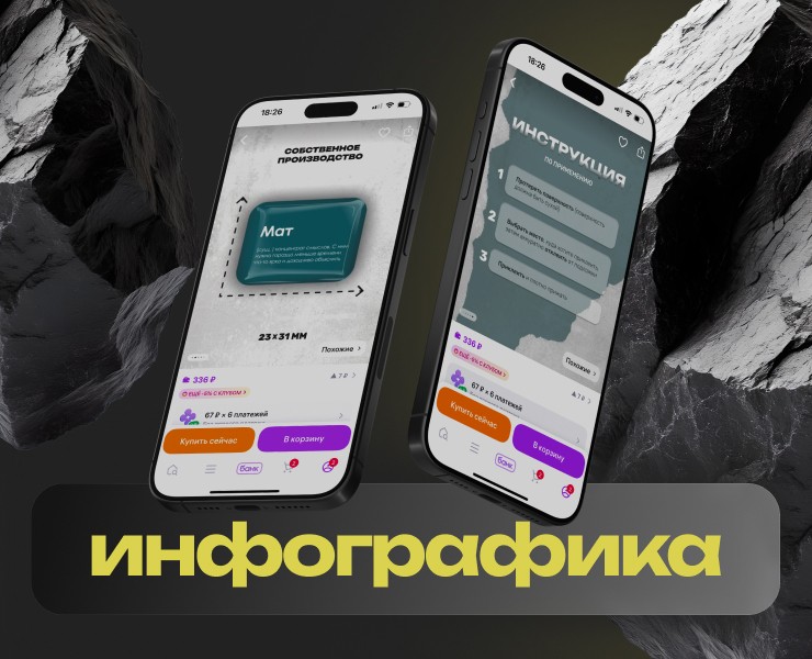 Карточки товара для маркетплейсов — Графика на Dprofile