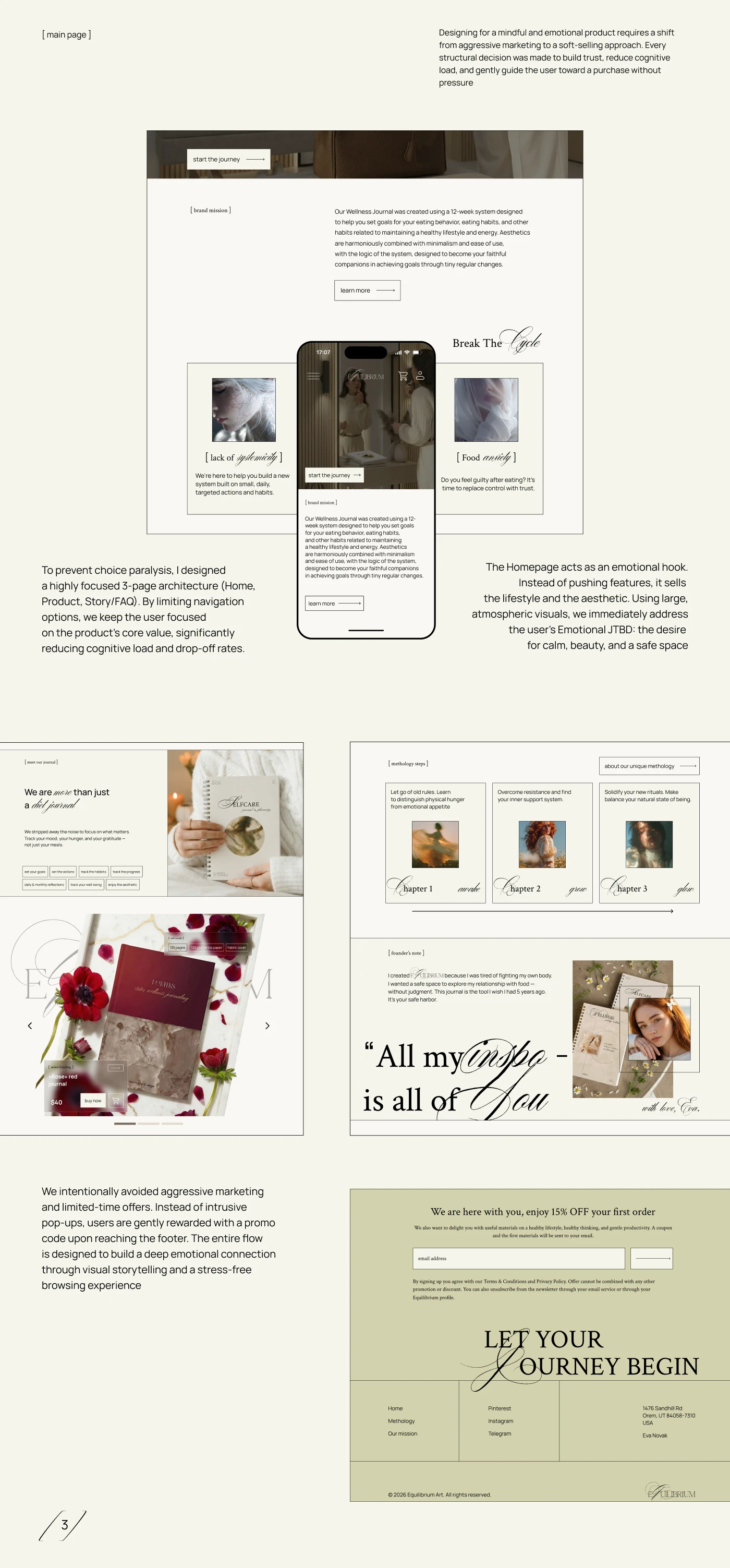 EQUILIBRIUM | E-commerce website | UX/UI — Изображение №4 — Интерфейсы на Dprofile