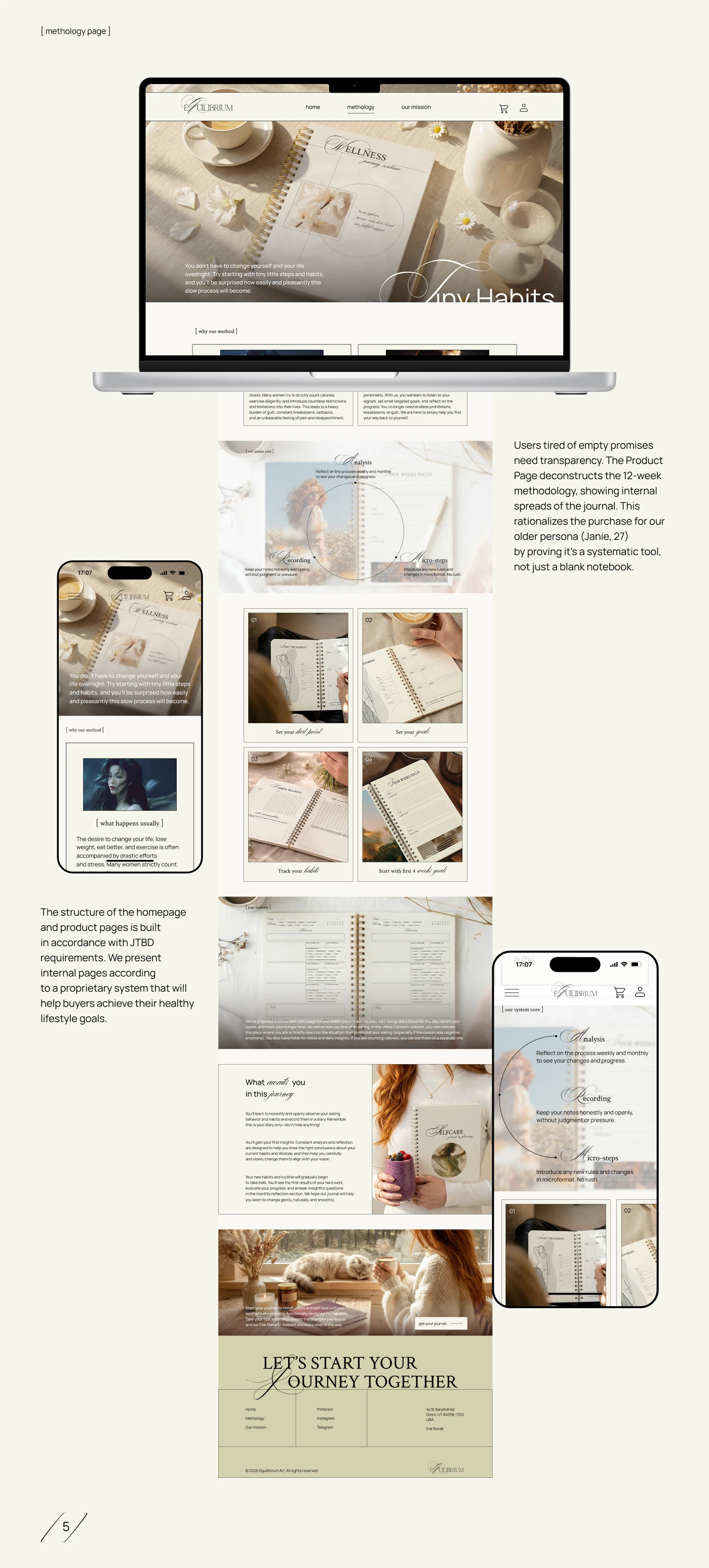 EQUILIBRIUM | E-commerce website | UX/UI — Изображение №8 — Интерфейсы на Dprofile