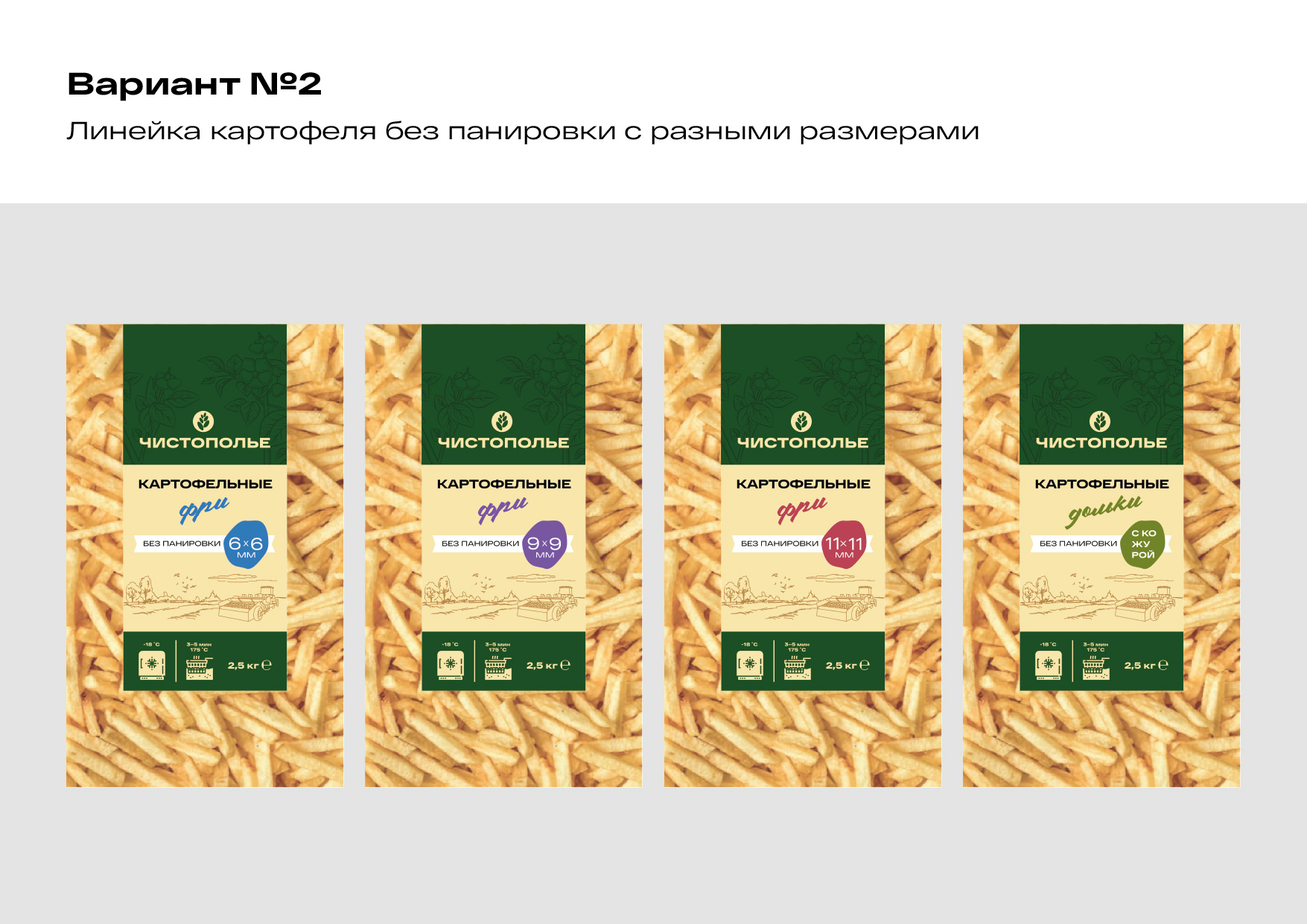 Дизайн упаковки картофеля фри — Изображение №9 — Брендинг на Dprofile