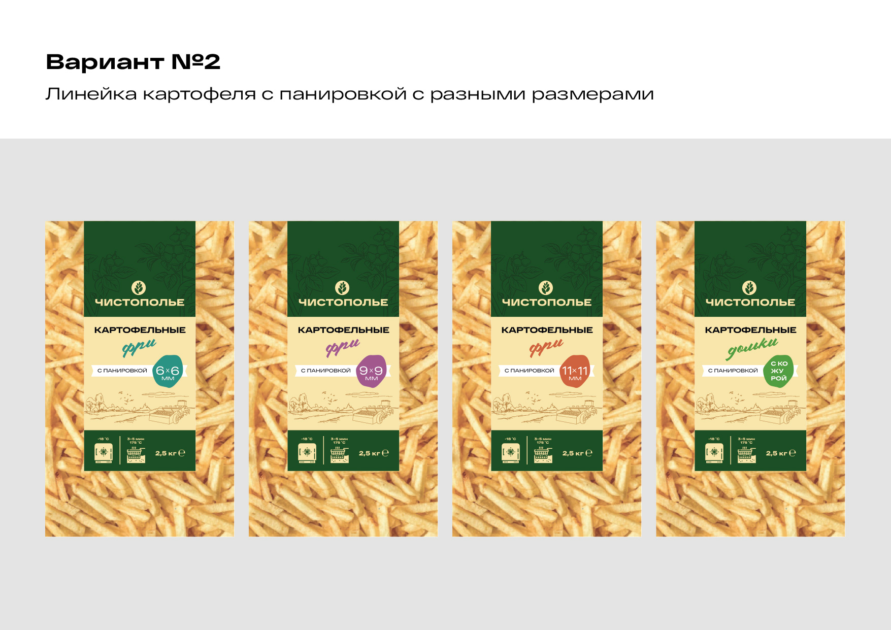 Дизайн упаковки картофеля фри — Изображение №10 — Брендинг на Dprofile