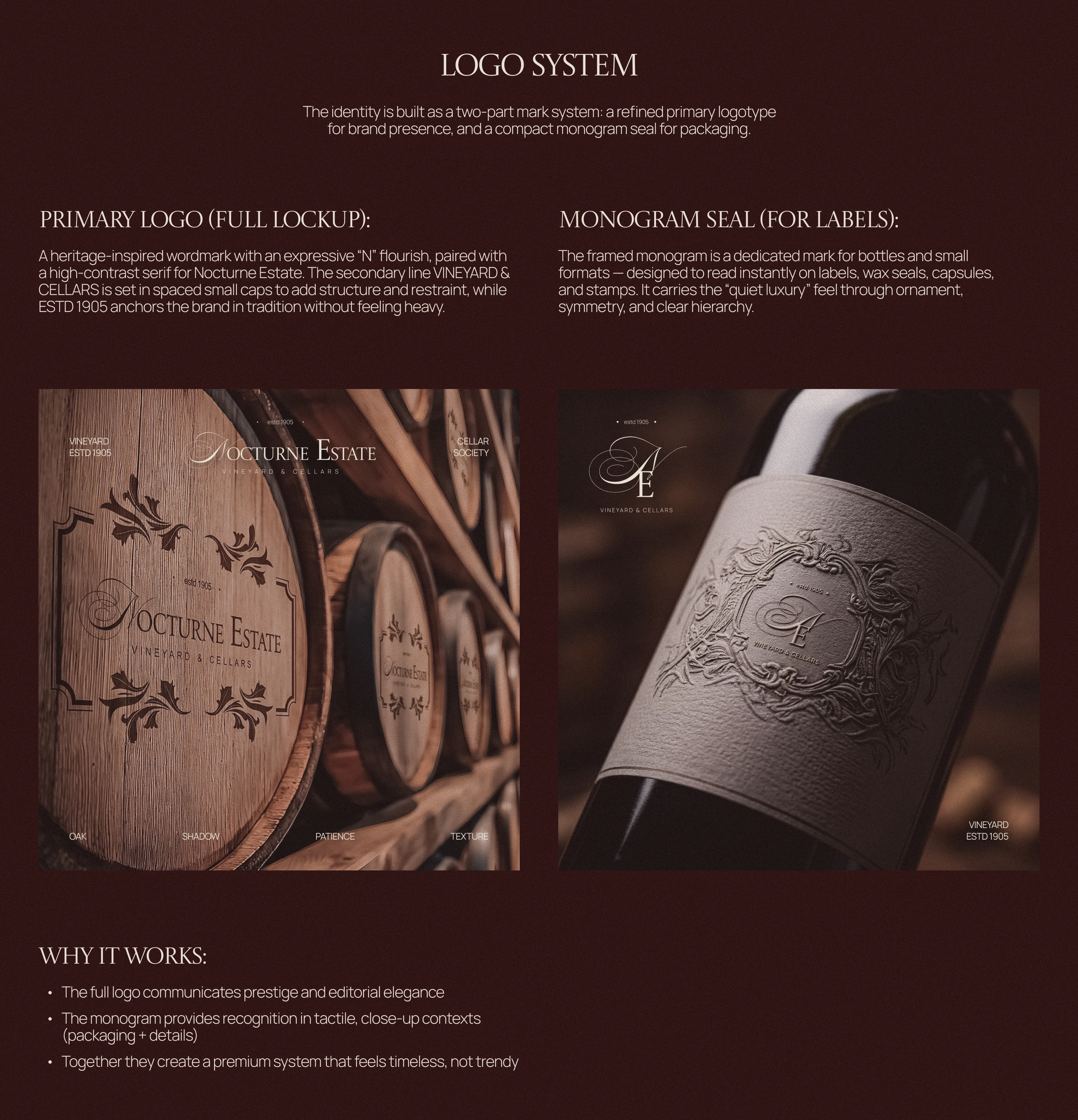 Winery Branding | Visual Identity | Instagram Design — Изображение №3 — Брендинг, Маркетинг на Dprofile