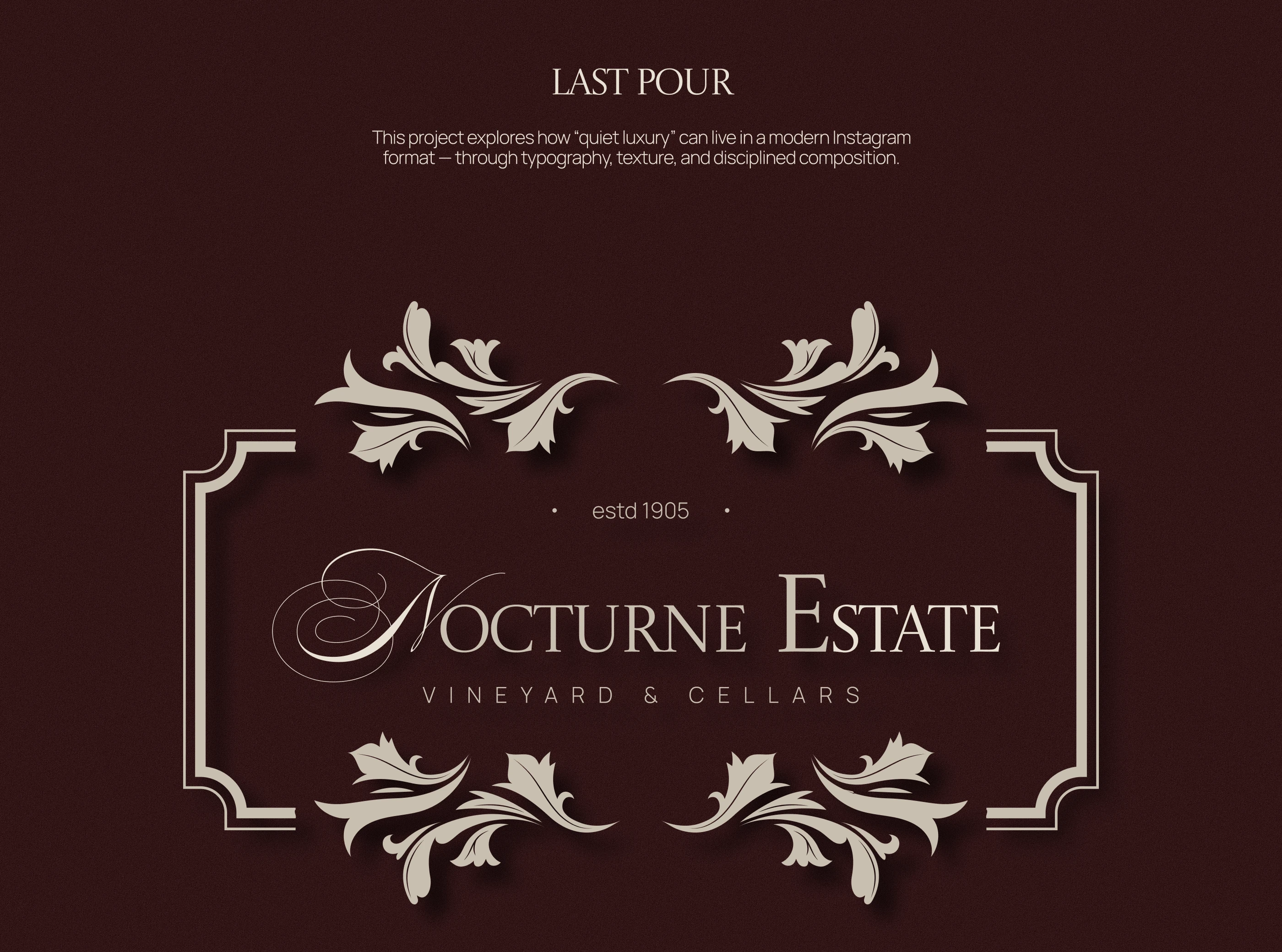 Winery Branding | Visual Identity | Instagram Design — Изображение №9 — Брендинг, Маркетинг на Dprofile