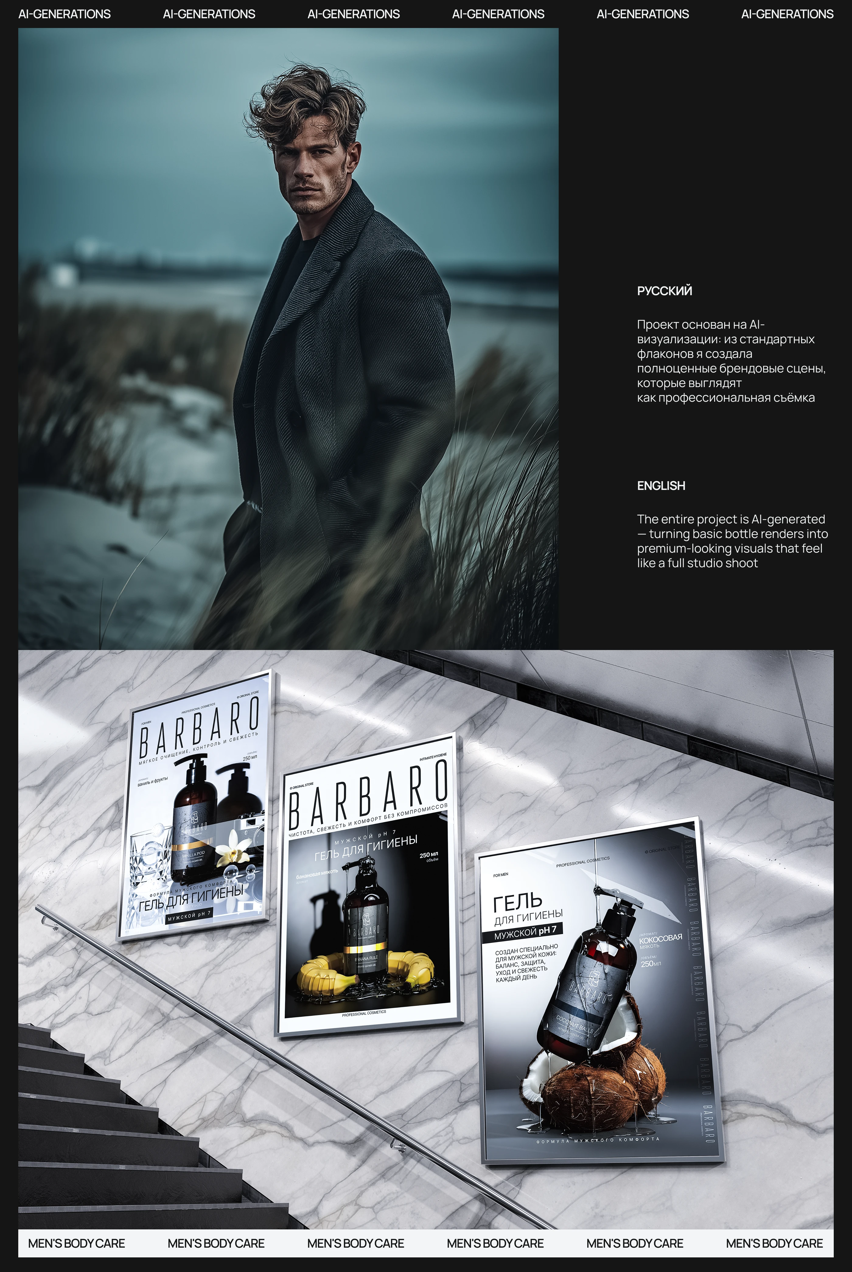 Инфографика | Wildberries, Ozon | Мужская косметика — Изображение №9 — Брендинг, Графика на Dprofile