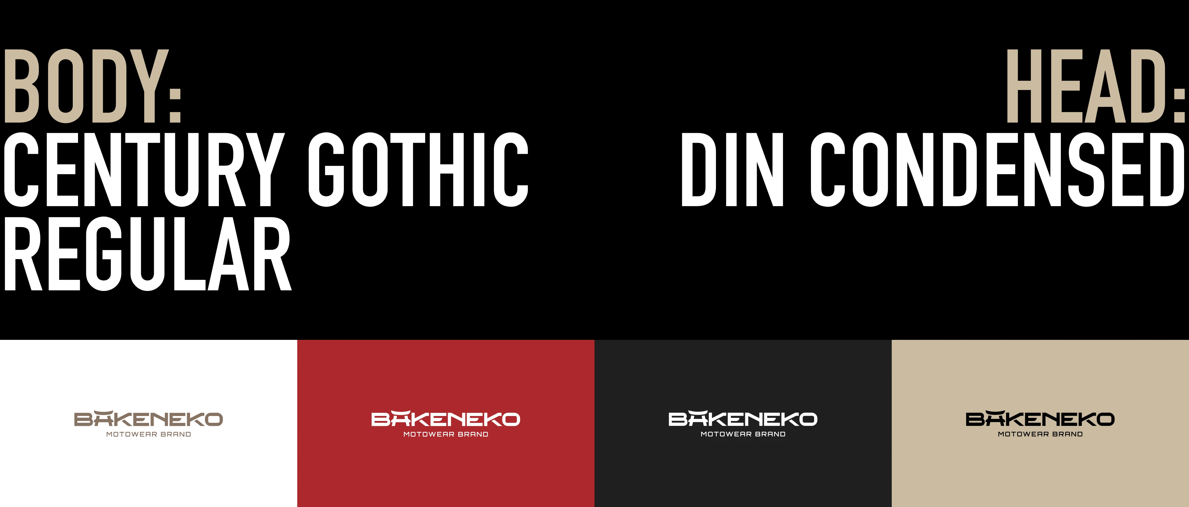 BAKENEKO | Motowear Brand Identity — Изображение №15 — Брендинг на Dprofile