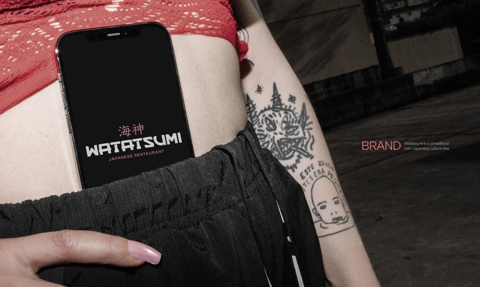 WATATSUMI | BRAND | JAPANESE RESTAURANT — Изображение №2 — Брендинг на Dprofile