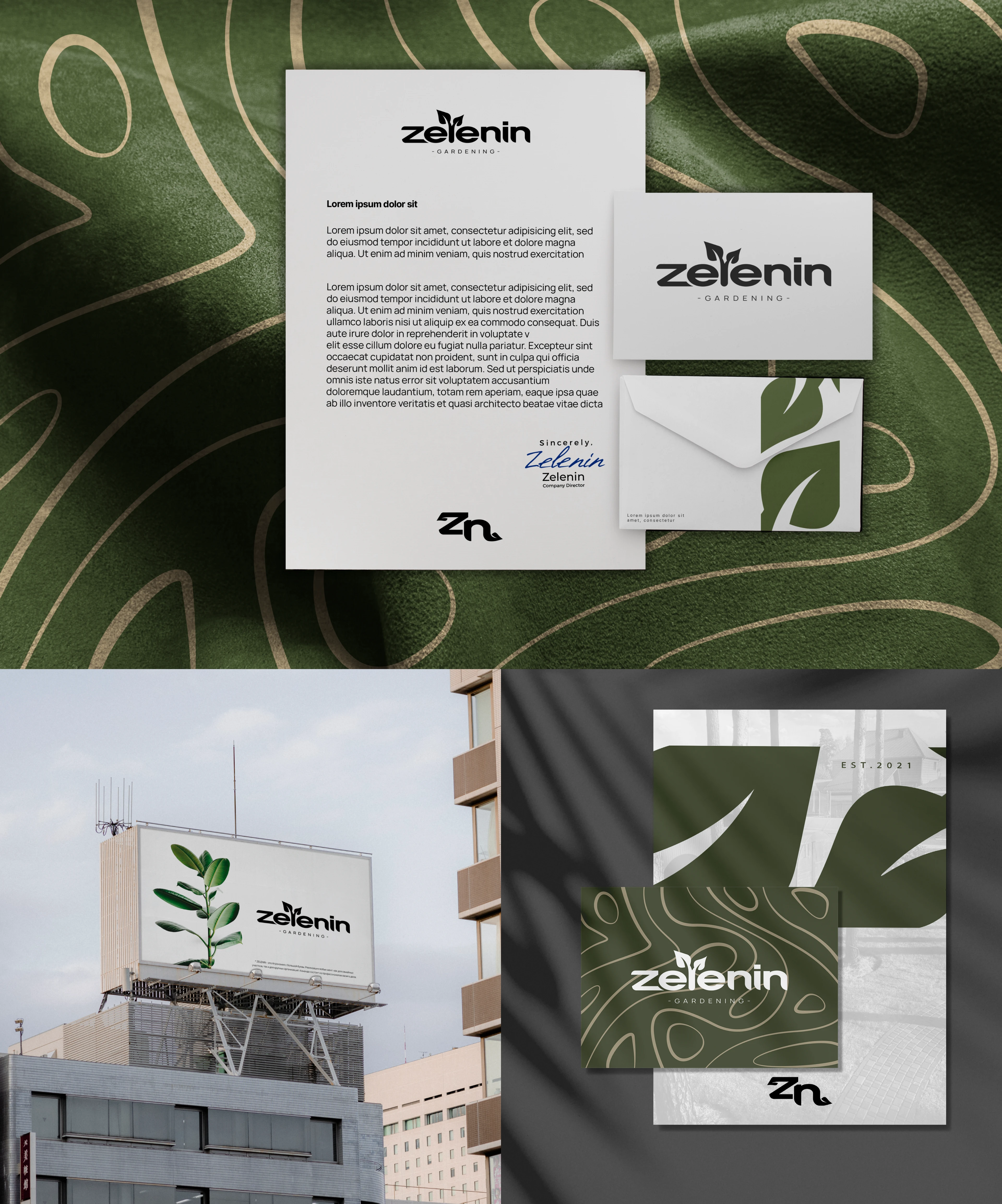 ZELENIN Gardening | Brand Identity — Изображение №16 — Брендинг на Dprofile